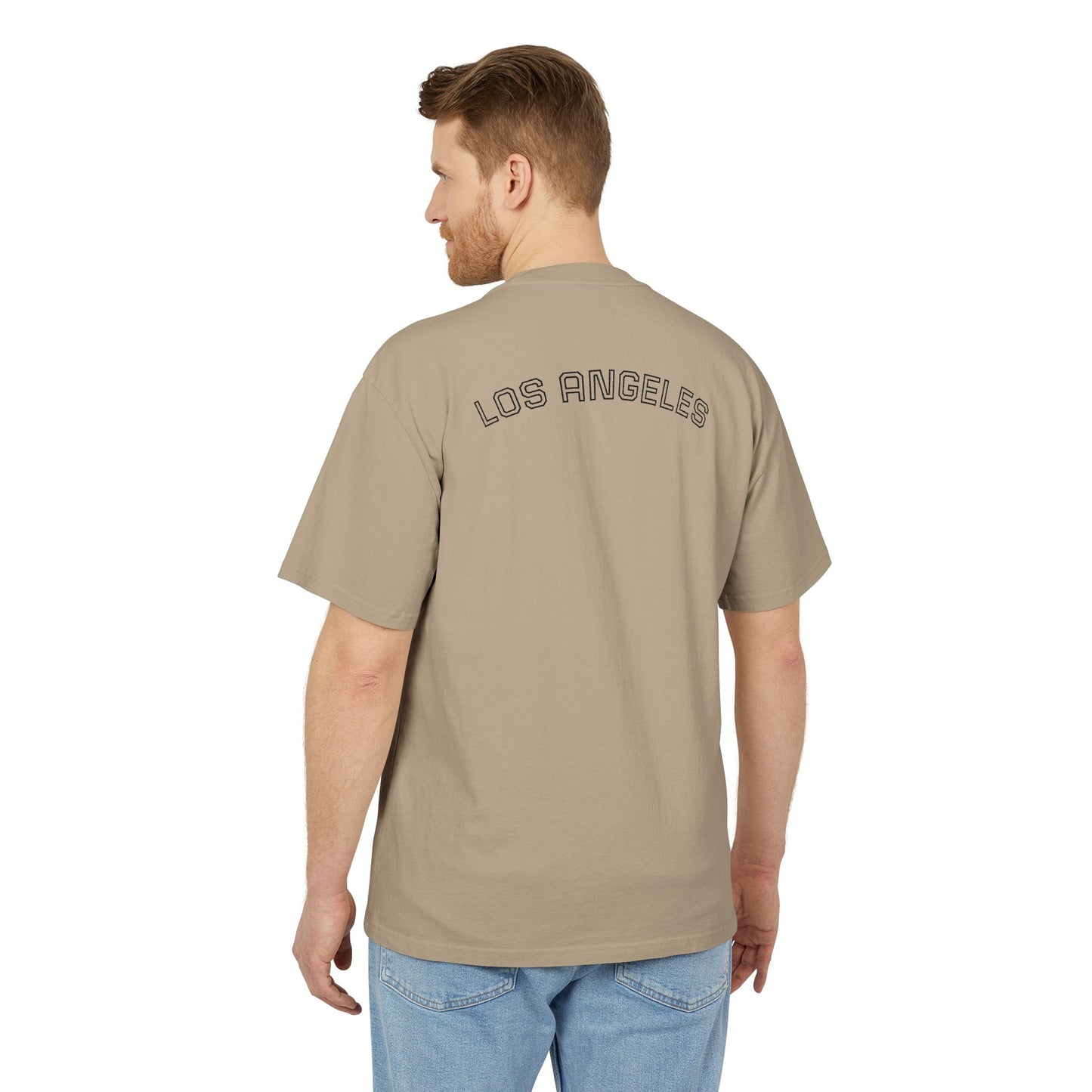 Beverly LA Graphic Tee, Vintage Faded T-Shirt, Unisex Casual Wear, Streetwear Style Gift, Hipster Tee, LA Travel Souvenir