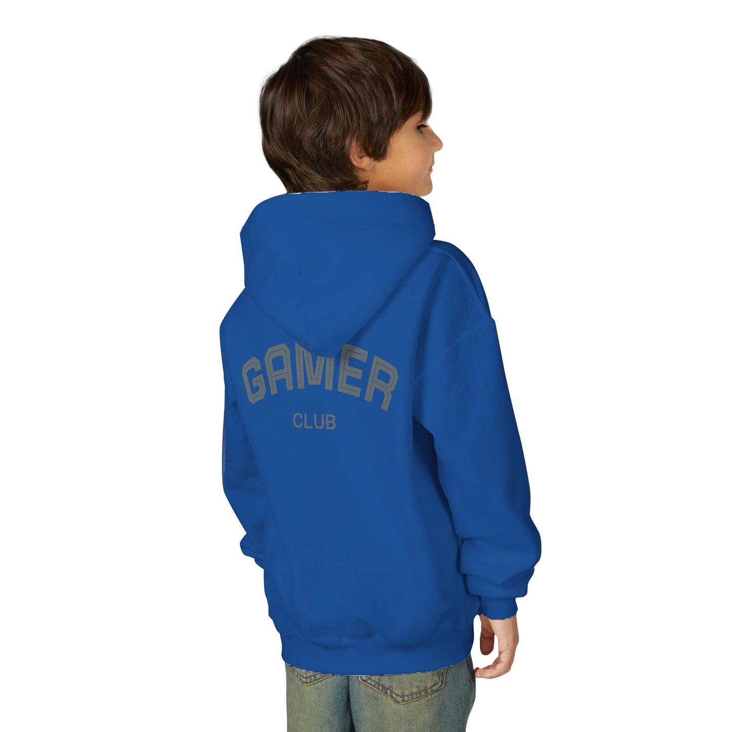 Gamer Club Youth Hoodie | Cool Gift for Gamers | Video Game Sweatshirt | Perfect for Birthdays & Holidays | Casual Comfort