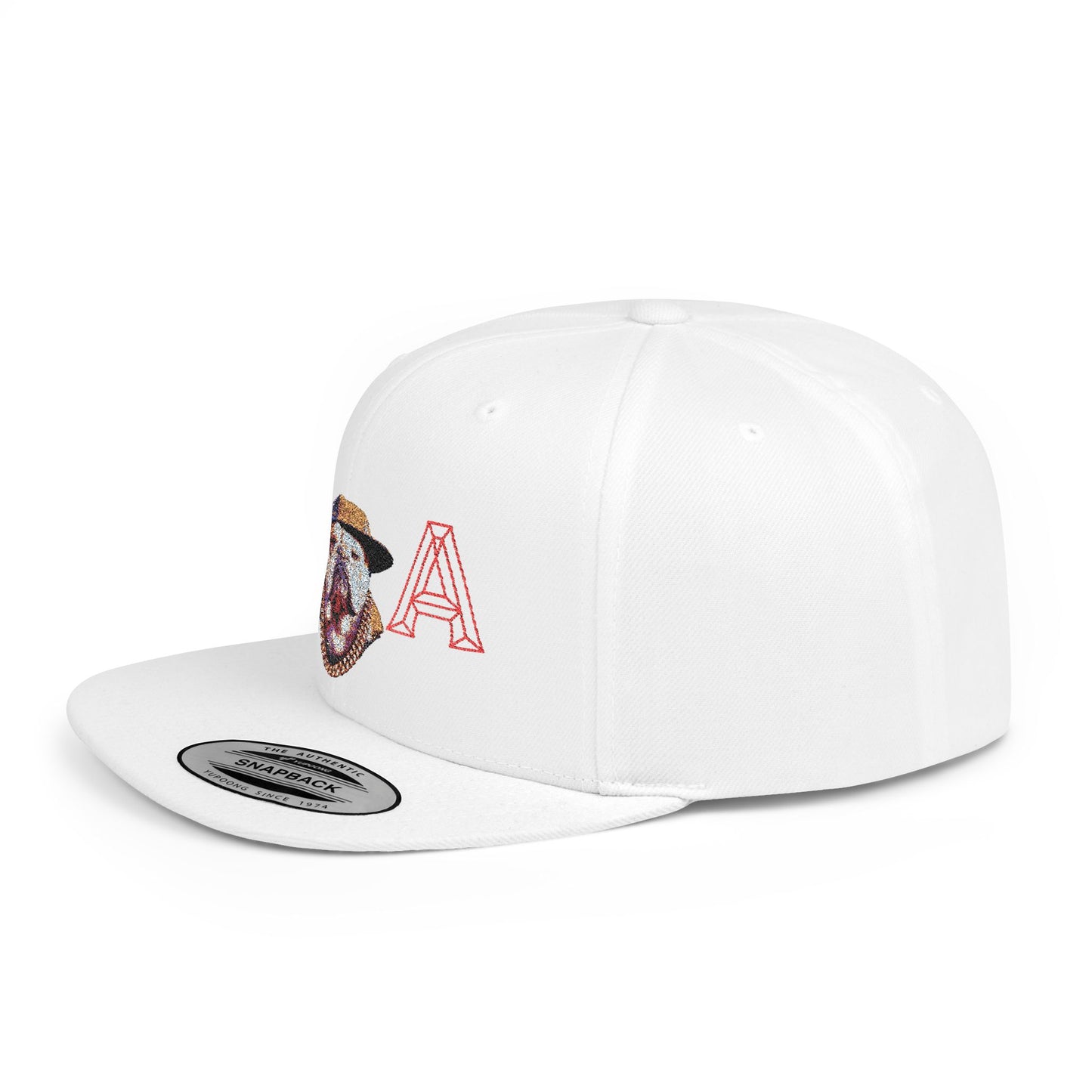 LA Graphic Flat Bill Snapback Hat, Trendy Urban Cap for Fashion Lovers, Perfect Gift for Birthdays, Summer Events, Street Style