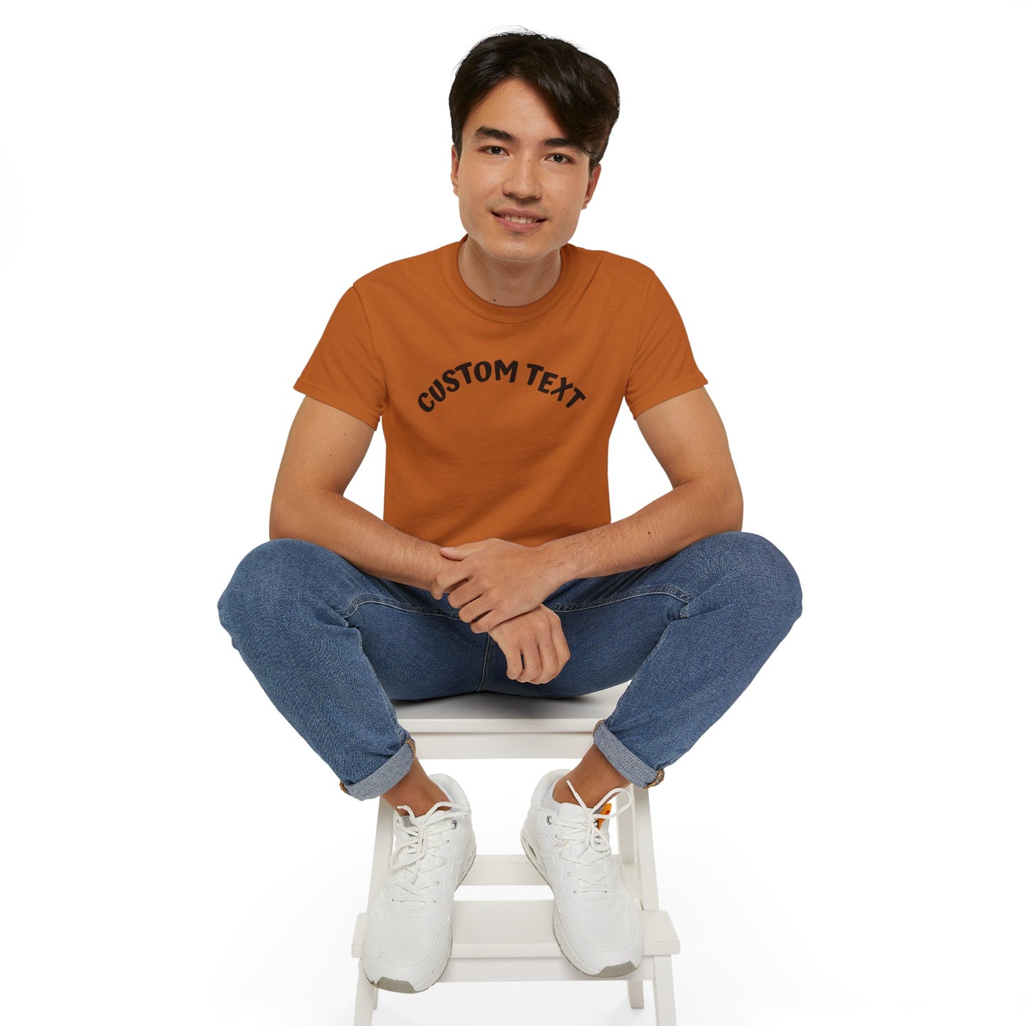 Customizable Unisex Ultra Cotton Tee, Personalized T-Shirt, Gift for Him or Her, Everyday Wear, Trendy Fashion Statement