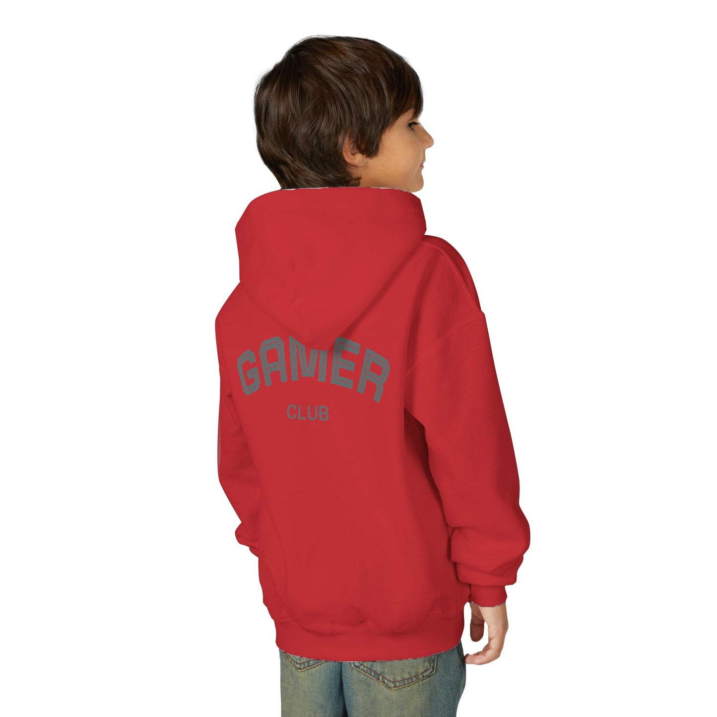 Gamer Club Youth Hoodie | Cool Gift for Gamers | Video Game Sweatshirt | Perfect for Birthdays & Holidays | Casual Comfort