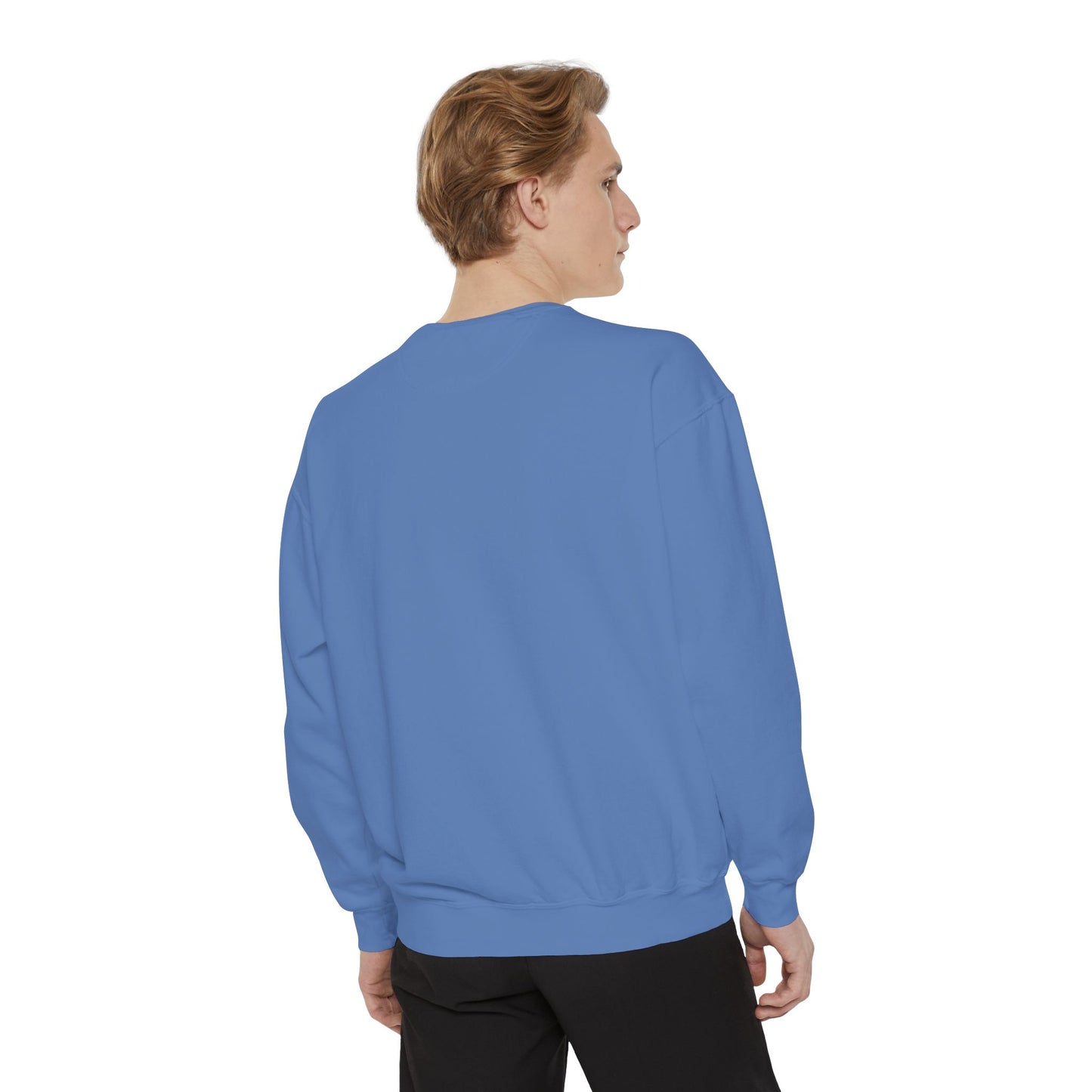 California Vibes Garment-Dyed Sweatshirt, Cozy Unisex Sweatshirt, Summer Apparel, Travel Gift, Beachwear, Casual Outfit
