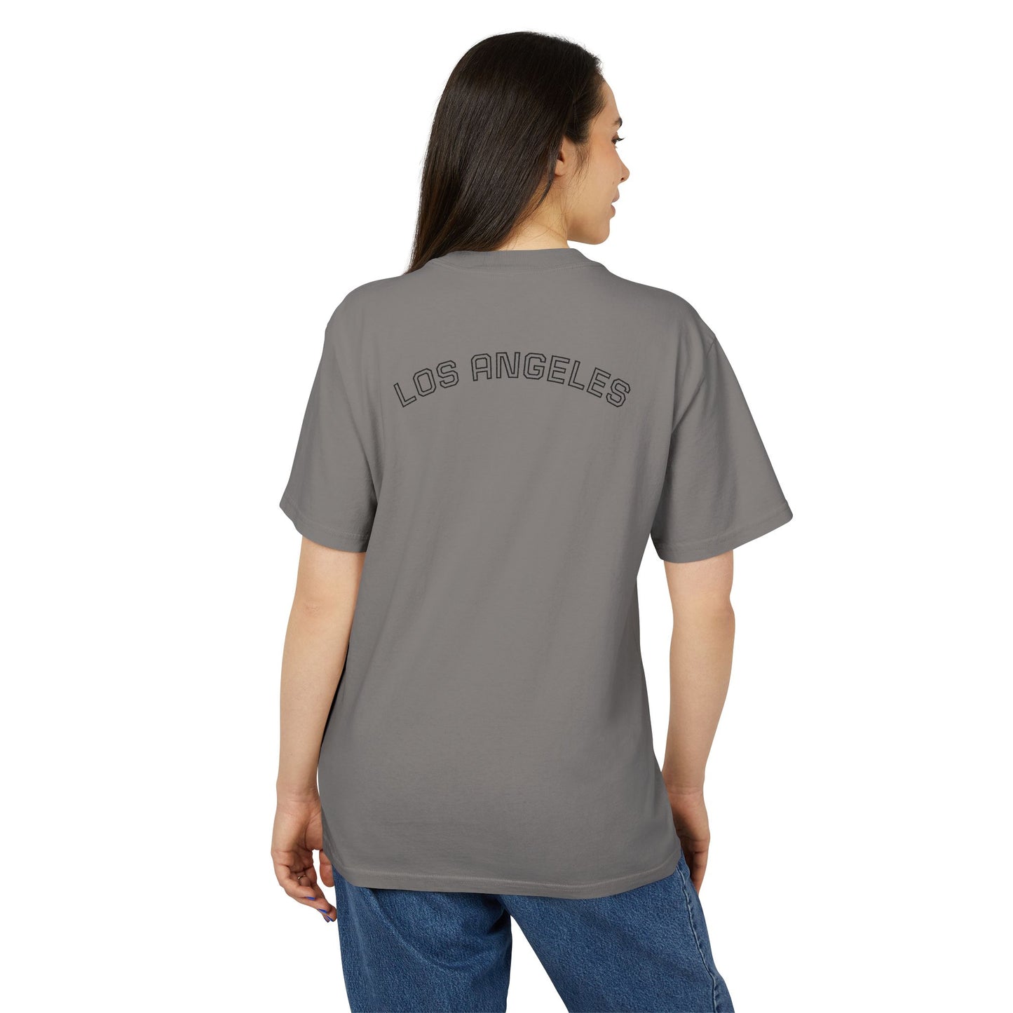 Beverly LA Graphic Tee, Vintage Faded T-Shirt, Unisex Casual Wear, Streetwear Style Gift, Hipster Tee, LA Travel Souvenir