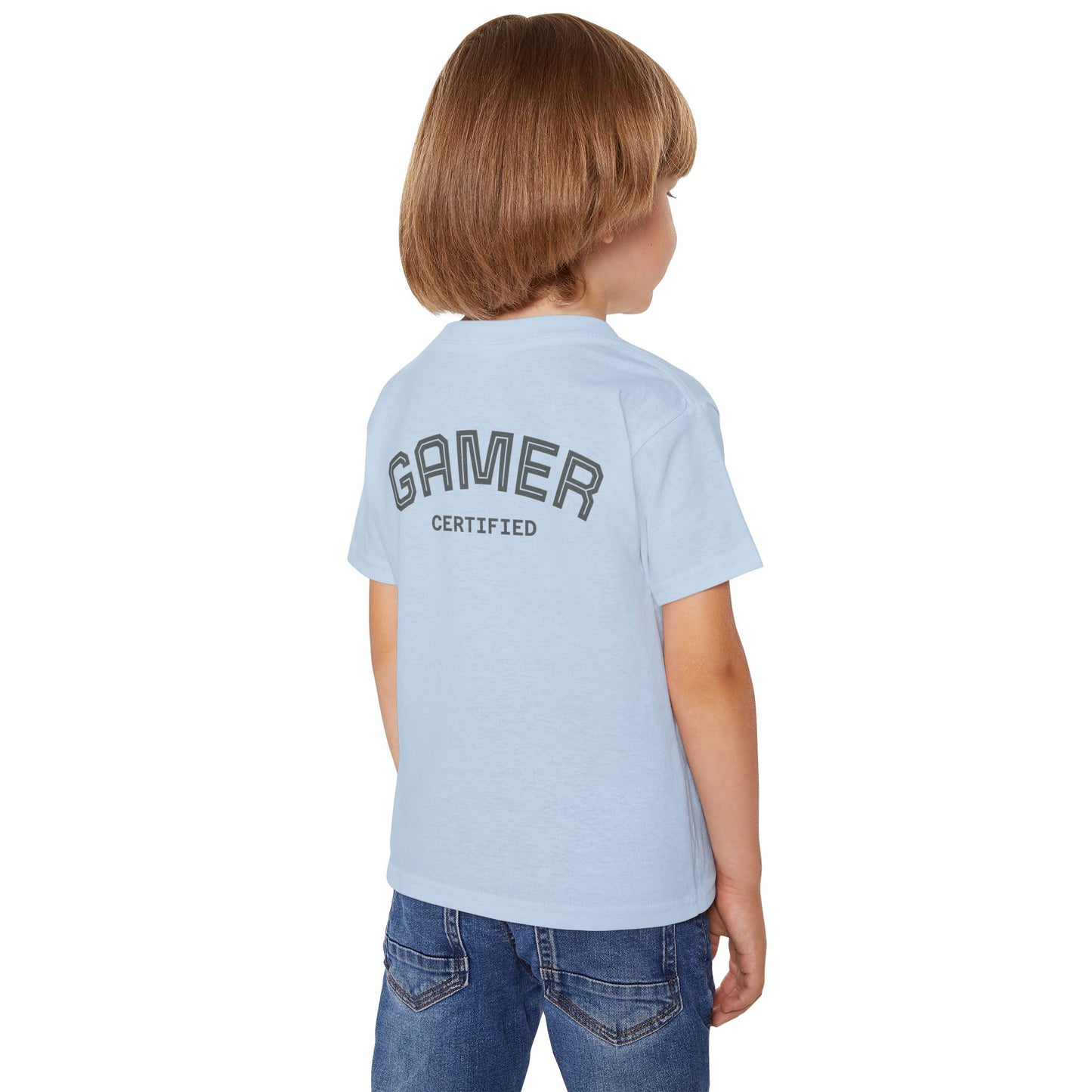 Gamer Toddler T-Shirt, Playful Gift for Kids, Video Game Outfit, Birthday Gift, Fun Gaming Apparel