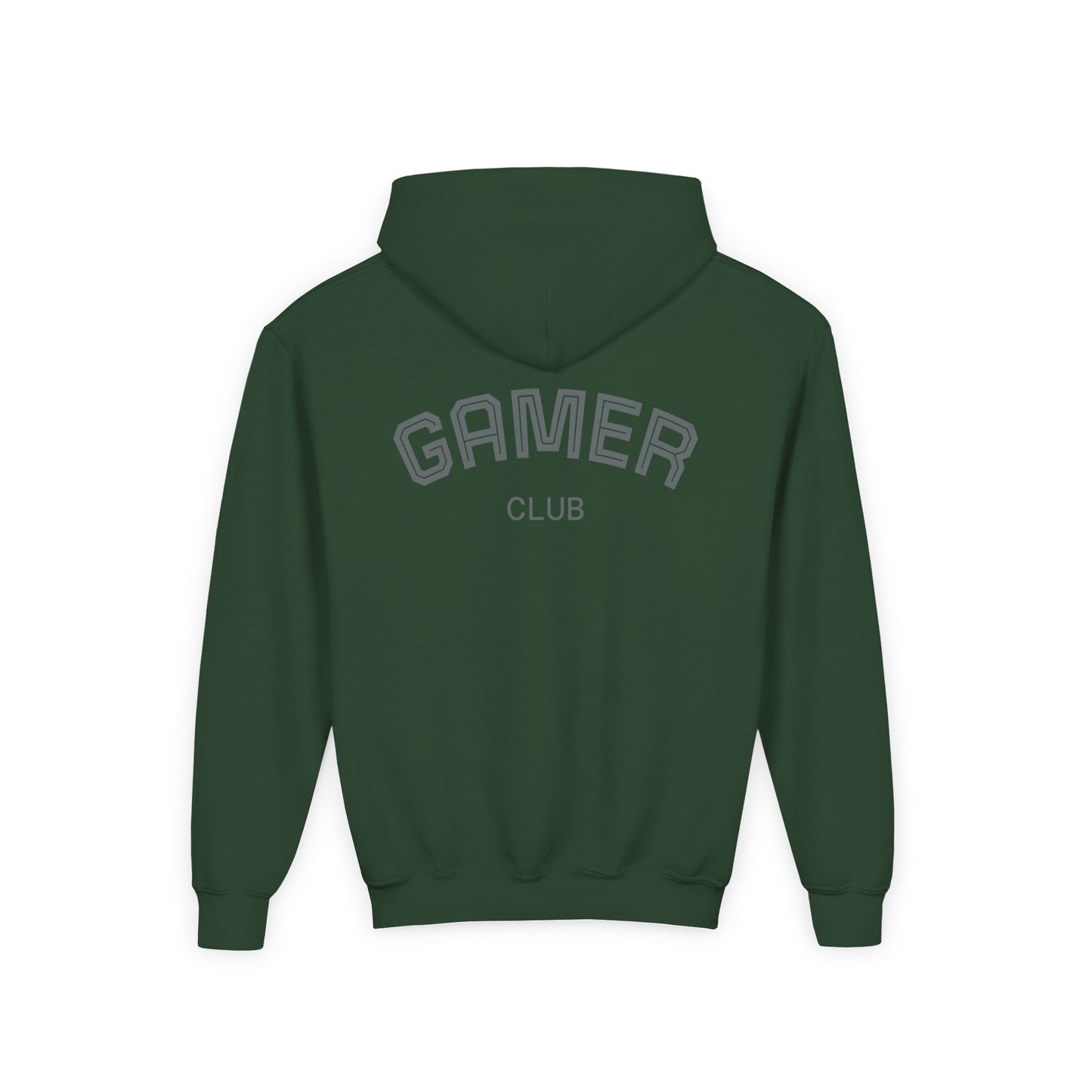 Gamer Club Youth Hoodie | Cool Gift for Gamers | Video Game Sweatshirt | Perfect for Birthdays & Holidays | Casual Comfort
