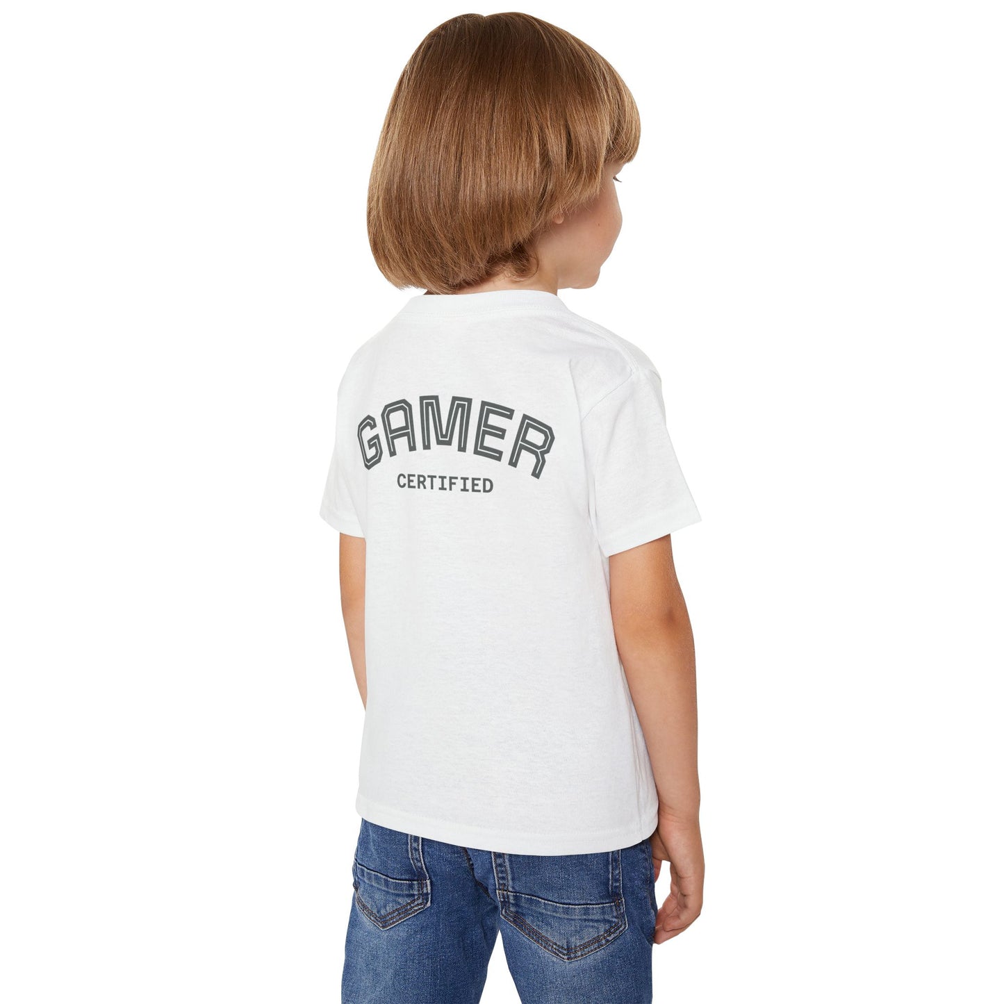 Gamer Toddler T-Shirt, Playful Gift for Kids, Video Game Outfit, Birthday Gift, Fun Gaming Apparel