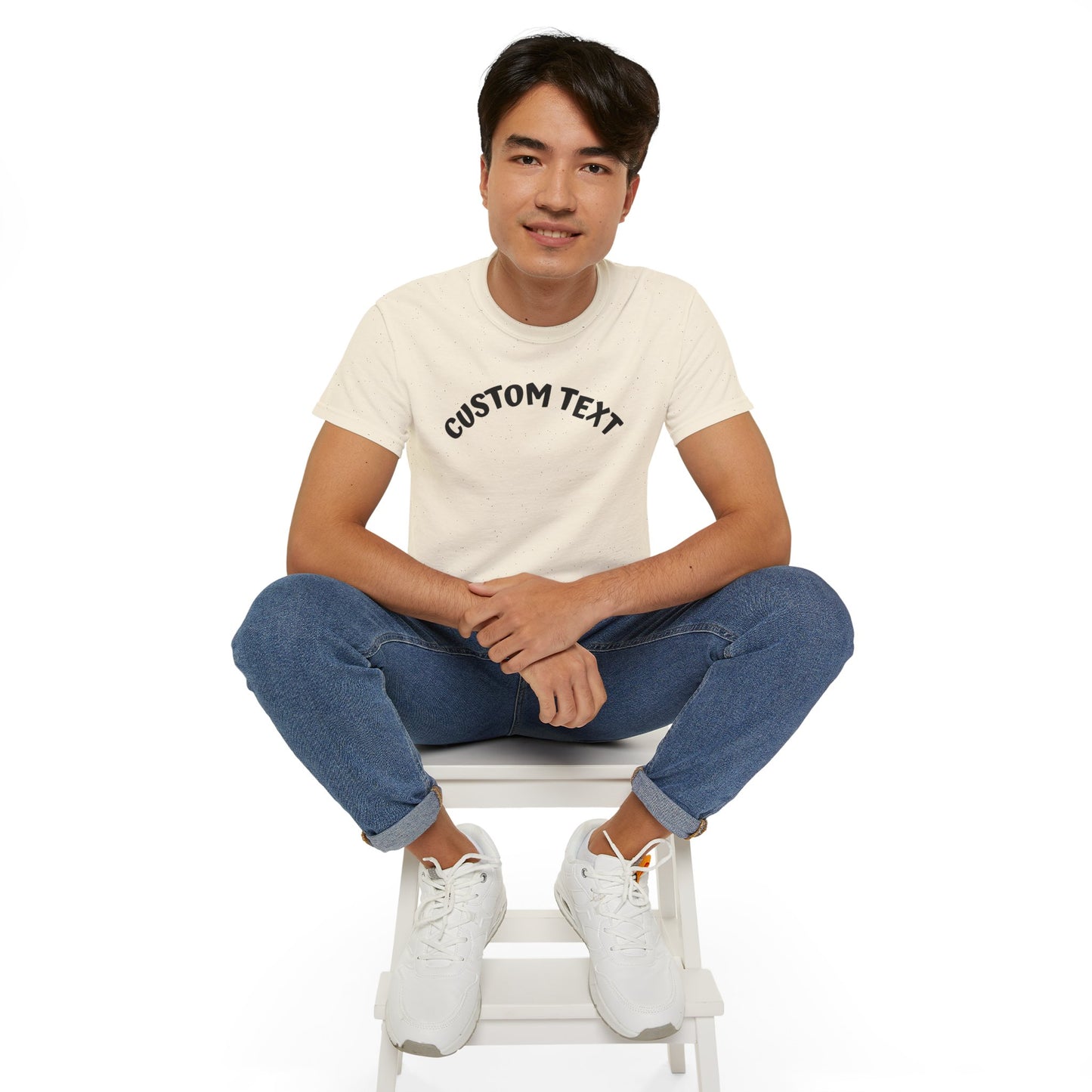 Customizable Unisex Ultra Cotton Tee, Personalized T-Shirt, Gift for Him or Her, Everyday Wear, Trendy Fashion Statement