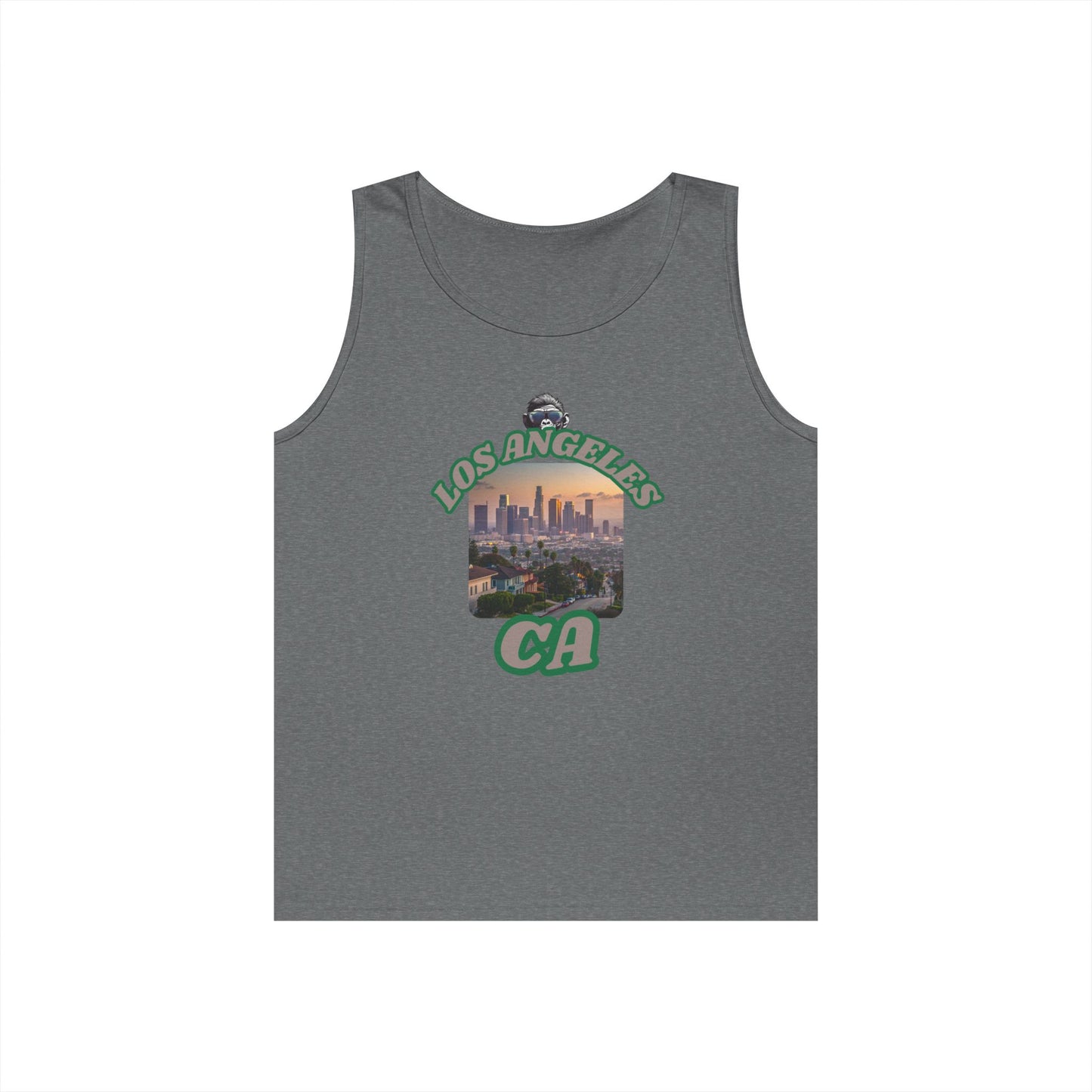 Los Angeles Vintage Graphic Tank Top, Casual Summer Wear, Beach Day Outfit, Vacation Apparel, Gift for Travelers
