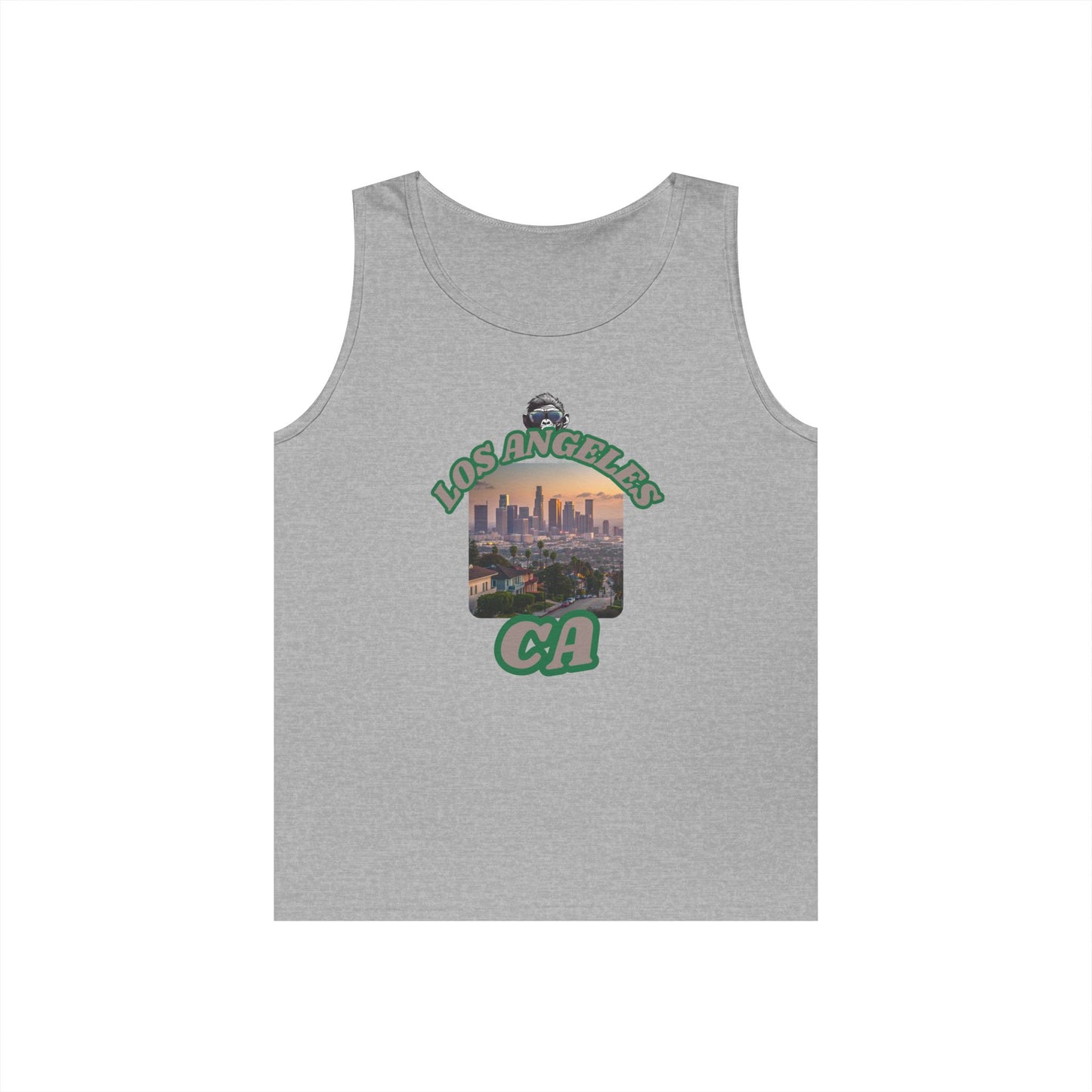 Los Angeles Vintage Graphic Tank Top, Casual Summer Wear, Beach Day Outfit, Vacation Apparel, Gift for Travelers