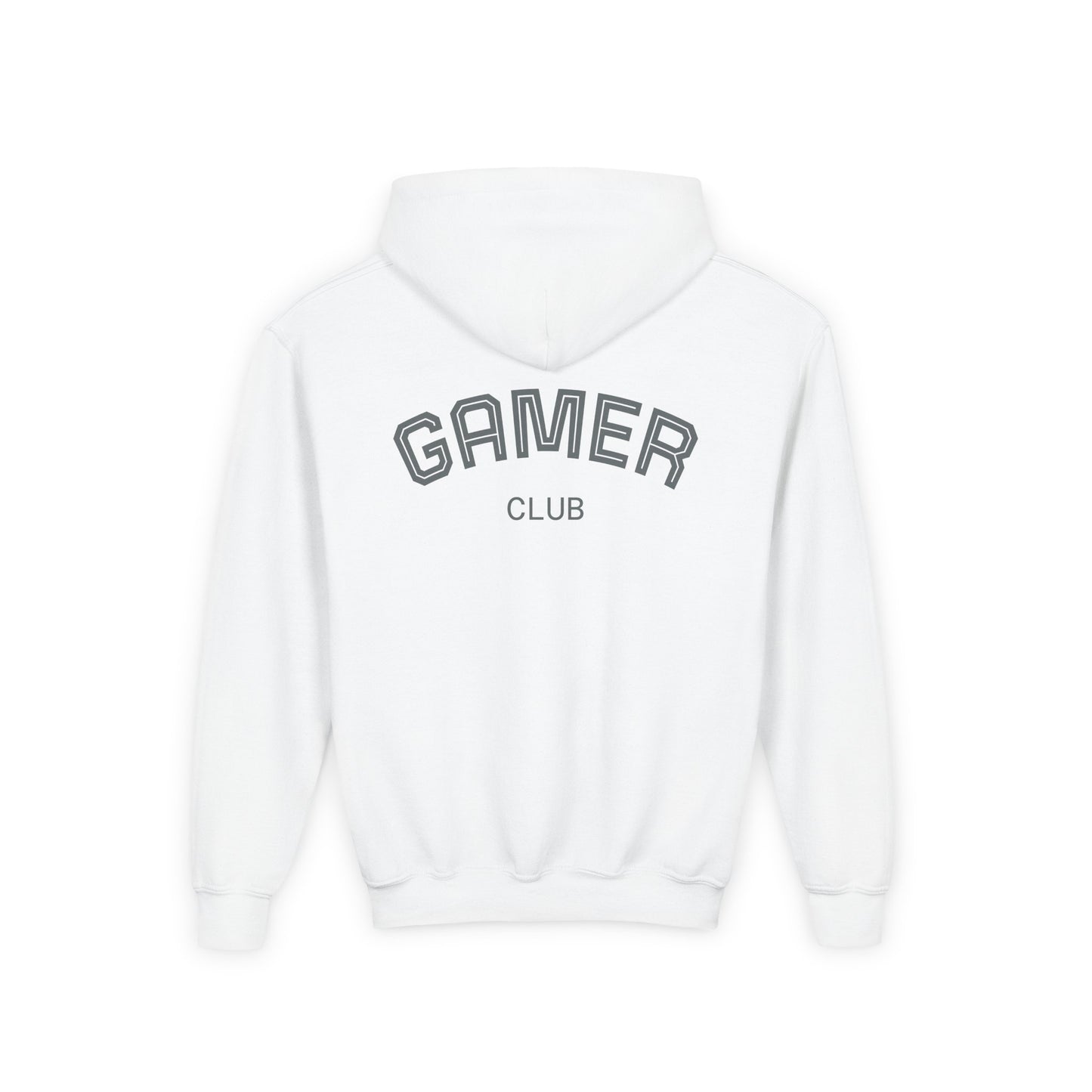 Gamer Club Youth Hoodie | Cool Gift for Gamers | Video Game Sweatshirt | Perfect for Birthdays & Holidays | Casual Comfort