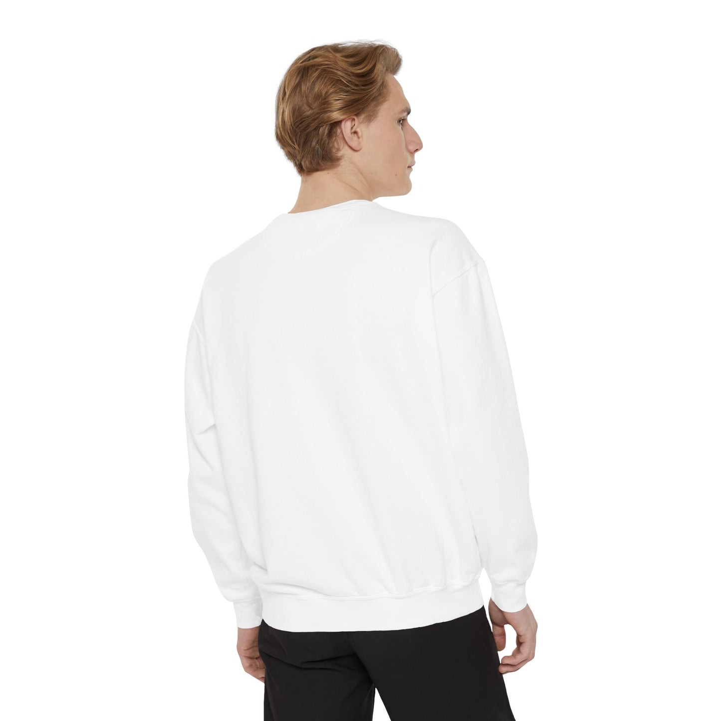 California Vibes Garment-Dyed Sweatshirt, Cozy Unisex Sweatshirt, Summer Apparel, Travel Gift, Beachwear, Casual Outfit