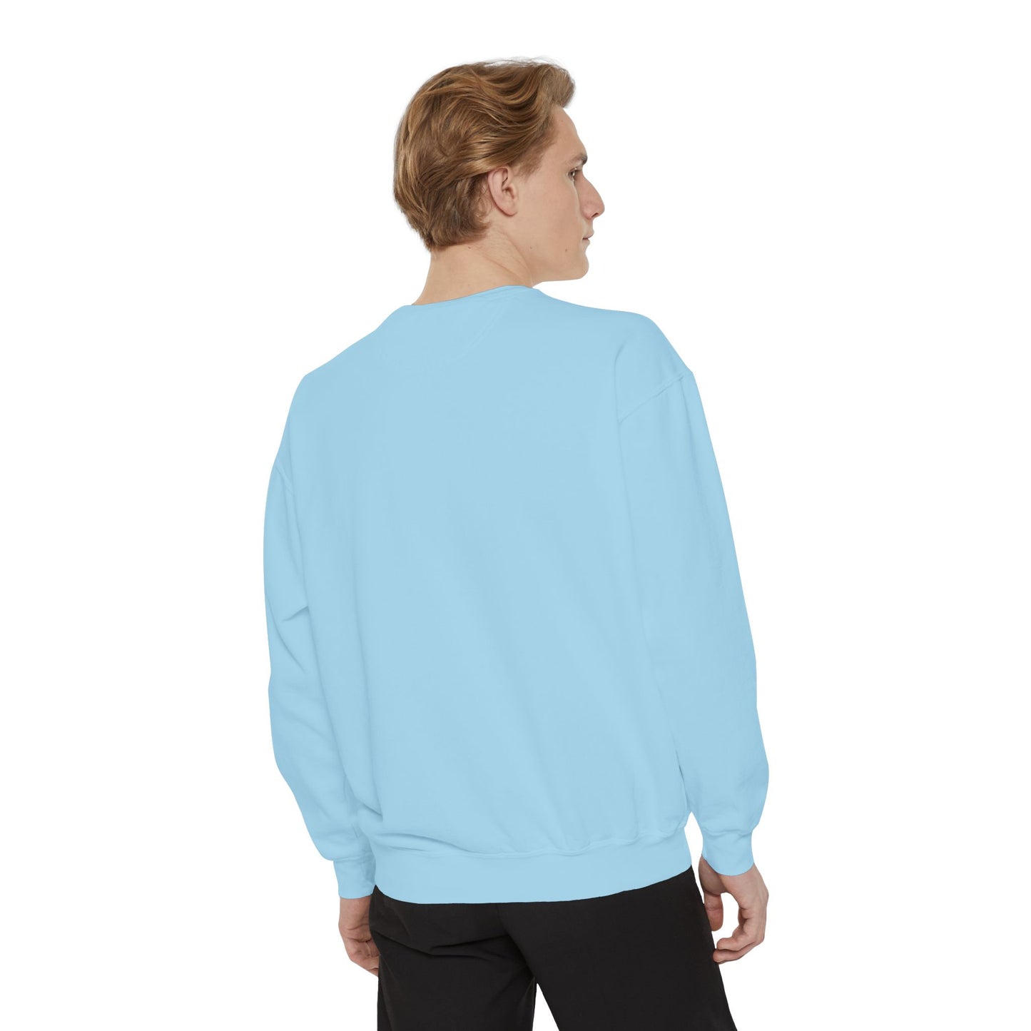 California Vibes Garment-Dyed Sweatshirt, Cozy Unisex Sweatshirt, Summer Apparel, Travel Gift, Beachwear, Casual Outfit