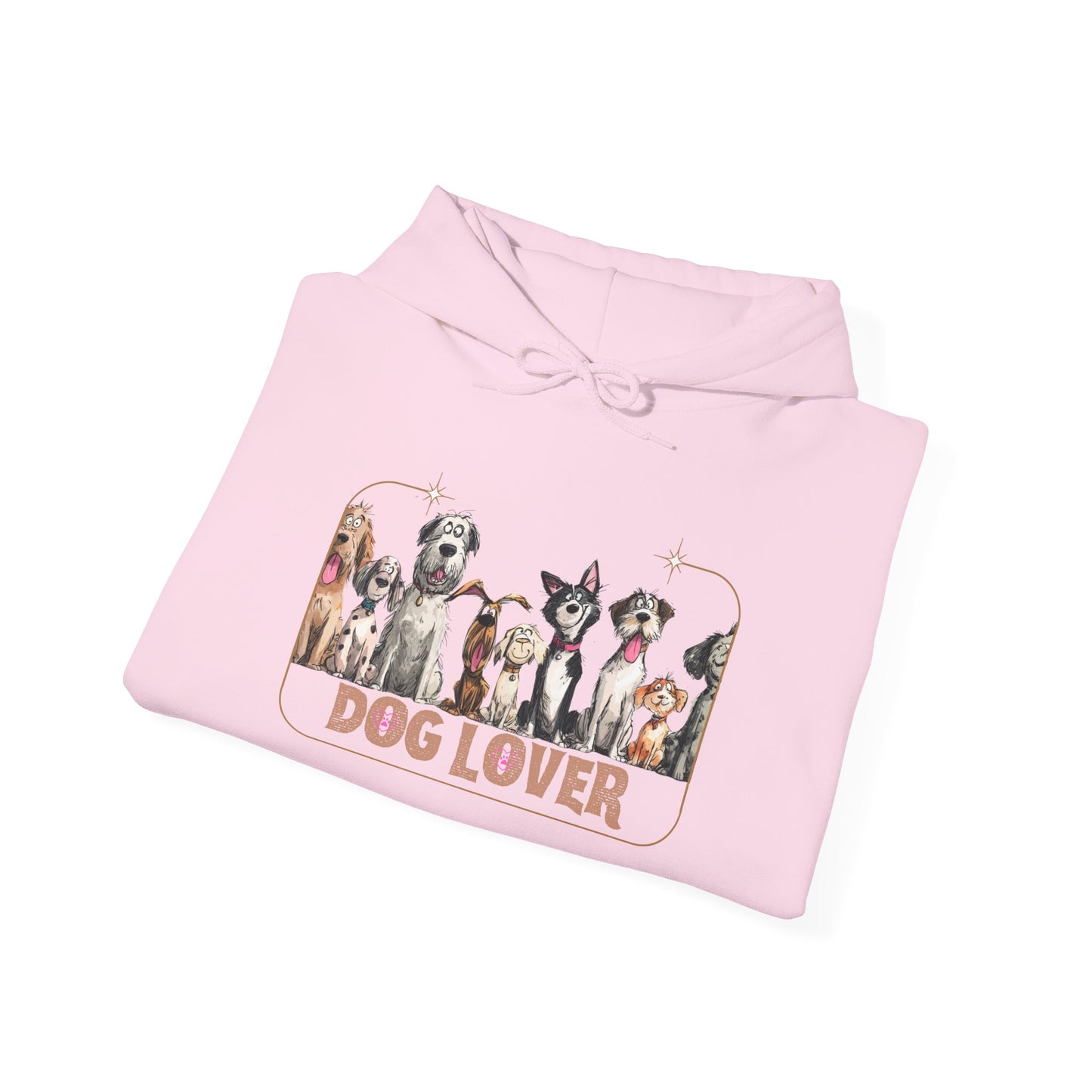 Dog Lover Hooded Sweatshirt - Cozy Gift for Pet Owners, Animal Lover Apparel, Casual Style, Warm Hoodie for Dog Lovers