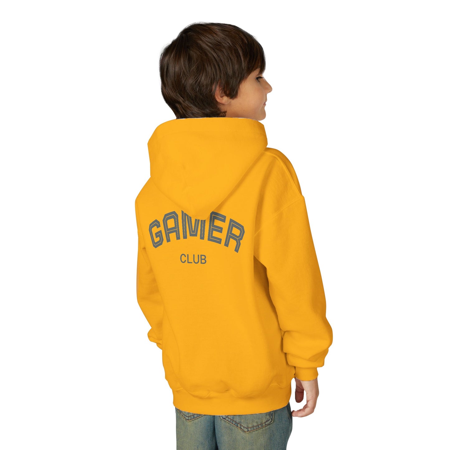 Gamer Club Youth Hoodie | Cool Gift for Gamers | Video Game Sweatshirt | Perfect for Birthdays & Holidays | Casual Comfort