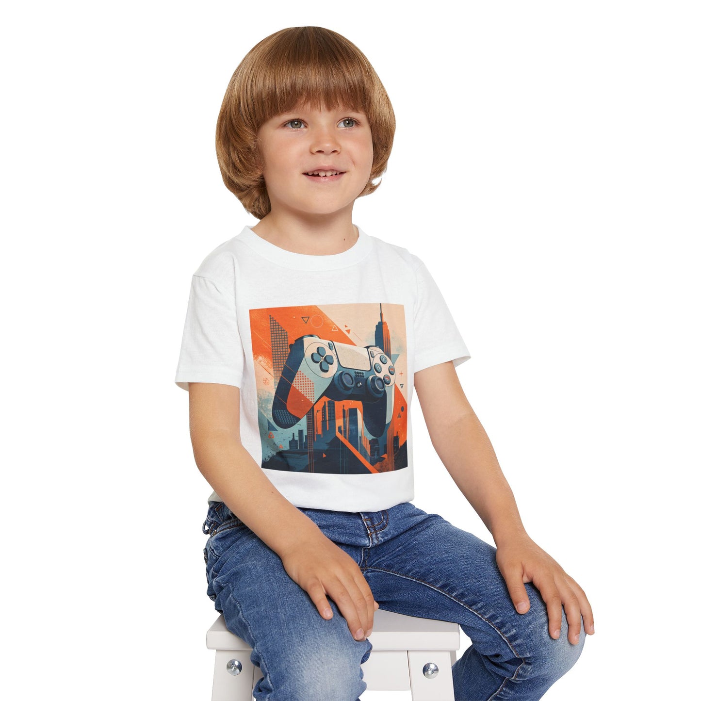 Gamer Toddler T-Shirt, Playful Gift for Kids, Video Game Outfit, Birthday Gift, Fun Gaming Apparel