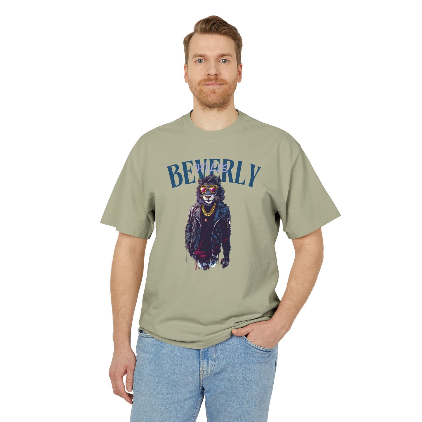 Beverly LA Graphic Tee, Vintage Faded T-Shirt, Unisex Casual Wear, Streetwear Style Gift, Hipster Tee, LA Travel Souvenir