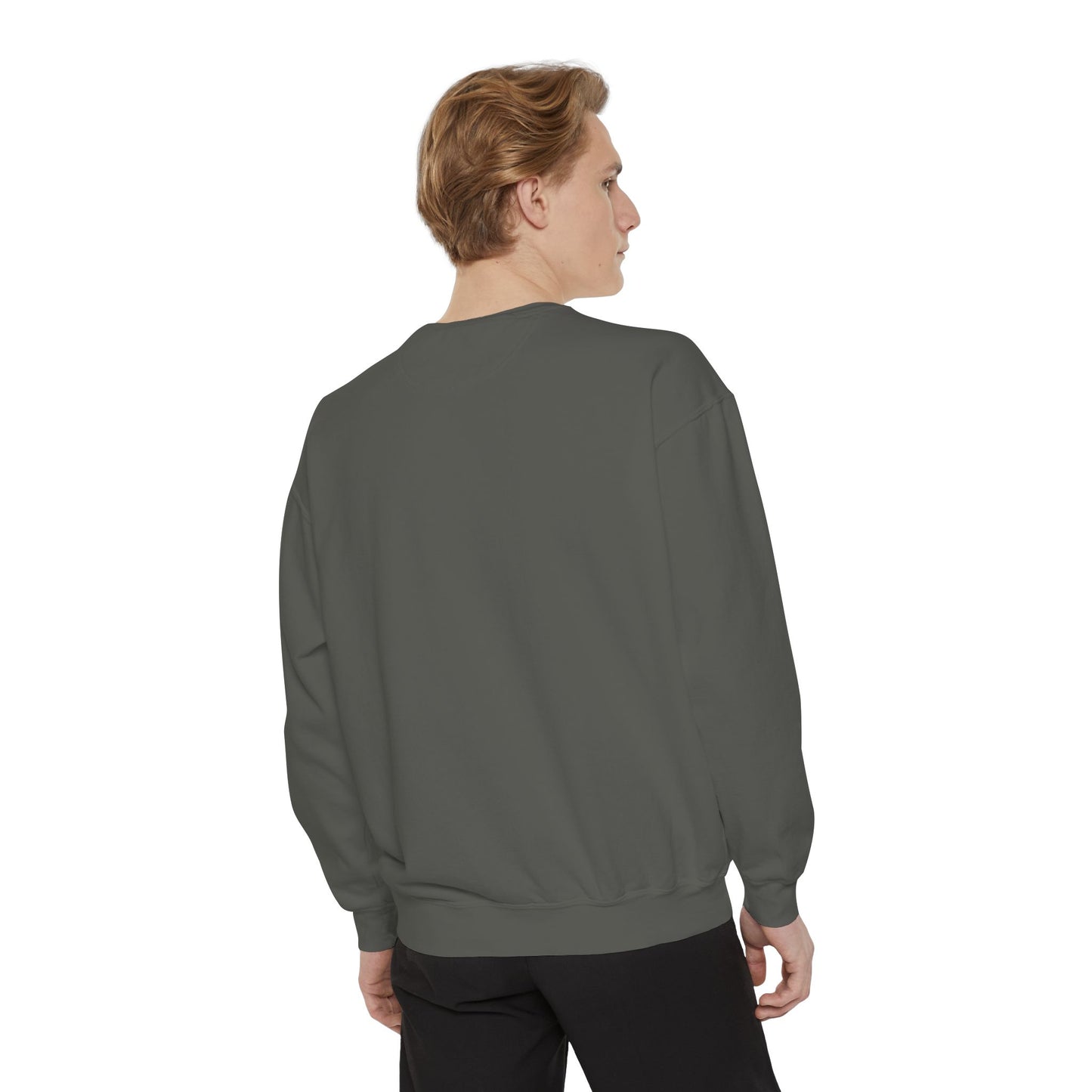 California Vibes Garment-Dyed Sweatshirt, Cozy Unisex Sweatshirt, Summer Apparel, Travel Gift, Beachwear, Casual Outfit