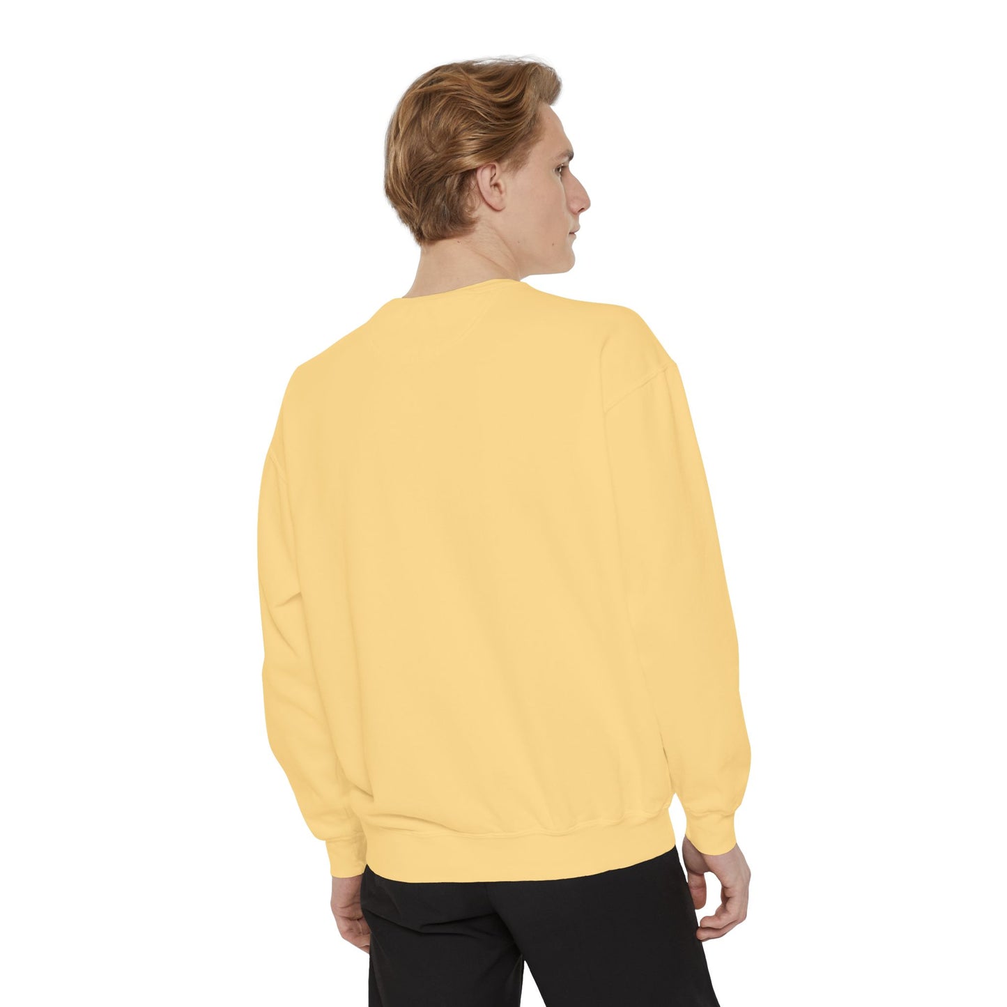 California Vibes Garment-Dyed Sweatshirt, Cozy Unisex Sweatshirt, Summer Apparel, Travel Gift, Beachwear, Casual Outfit