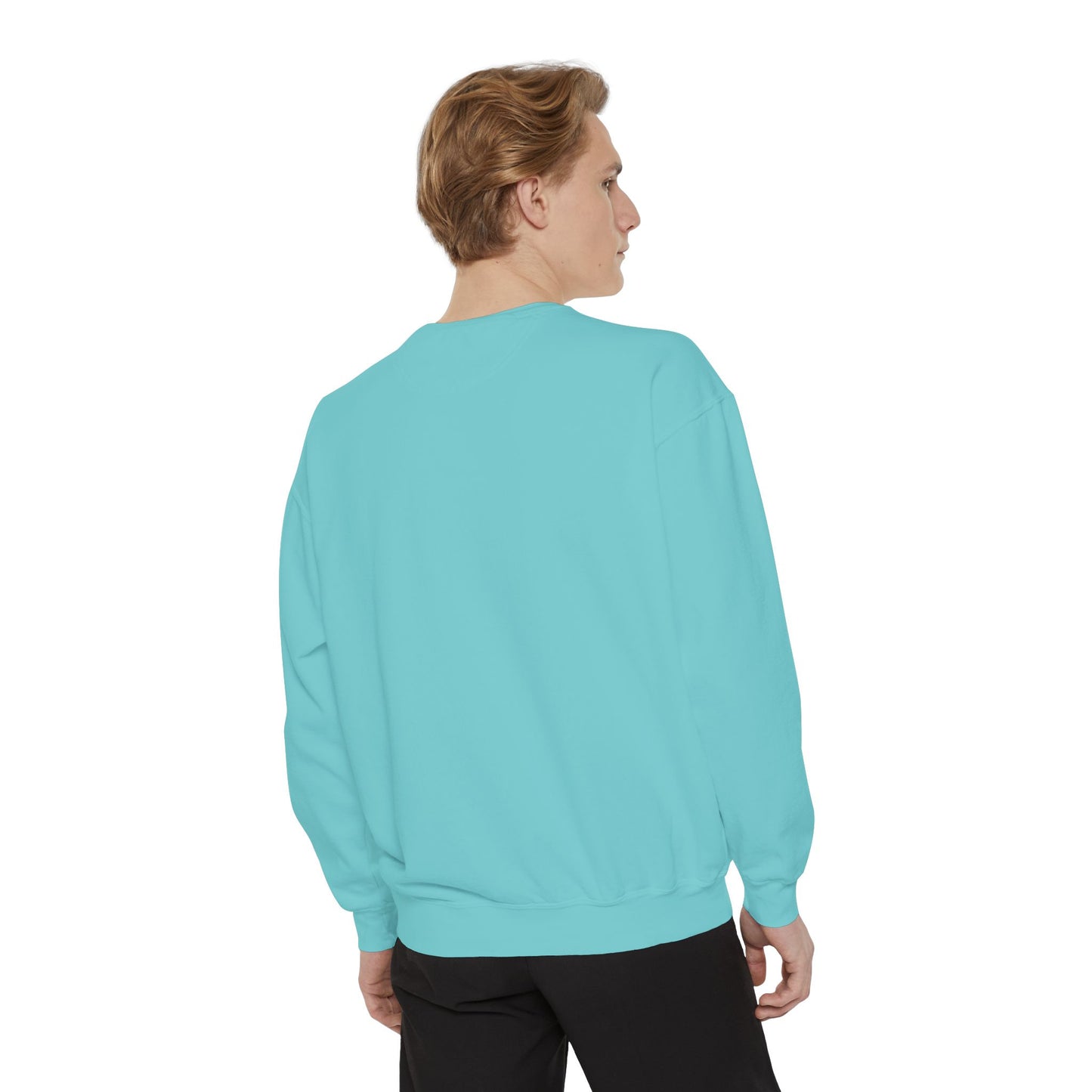 California Vibes Garment-Dyed Sweatshirt, Cozy Unisex Sweatshirt, Summer Apparel, Travel Gift, Beachwear, Casual Outfit