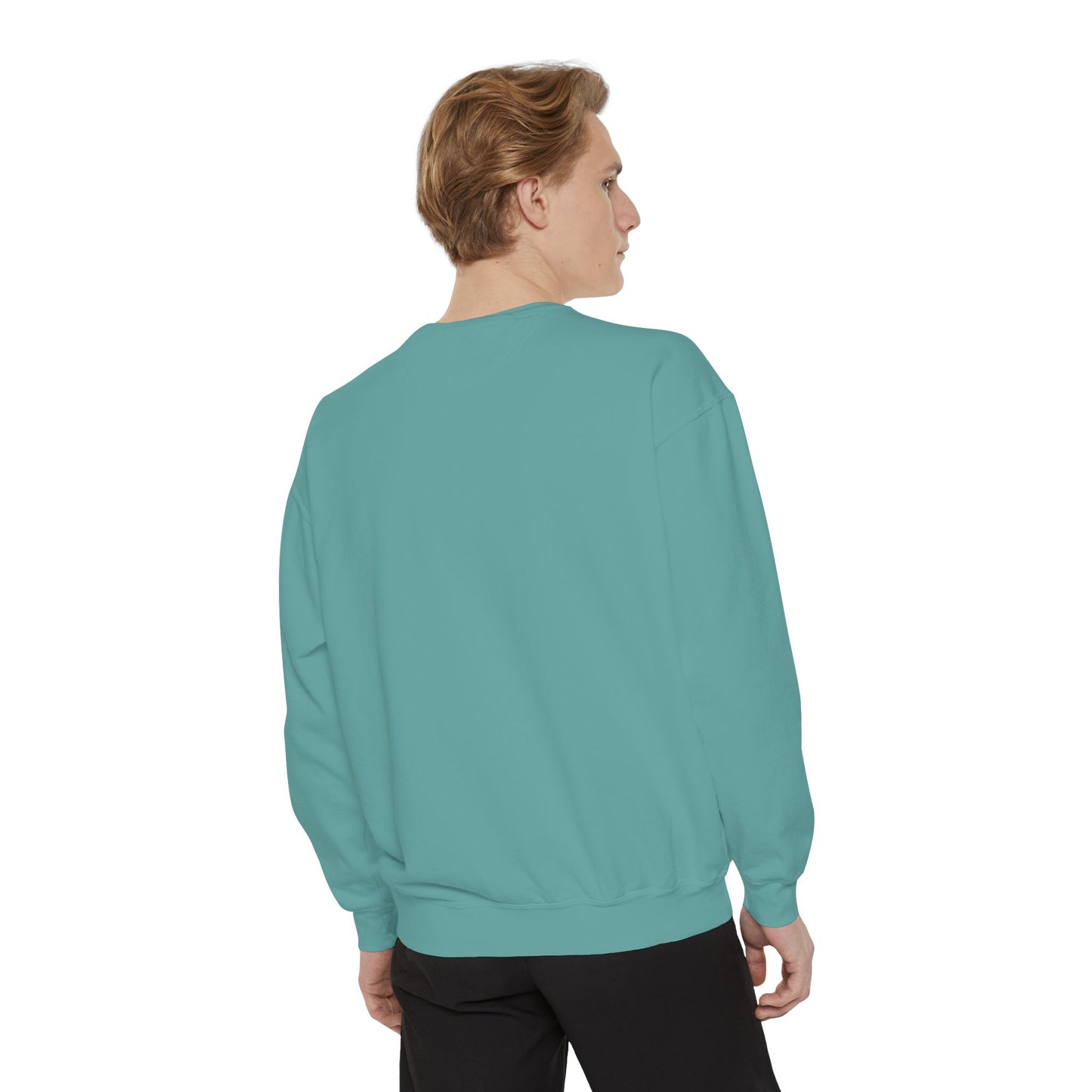 California Vibes Garment-Dyed Sweatshirt, Cozy Unisex Sweatshirt, Summer Apparel, Travel Gift, Beachwear, Casual Outfit
