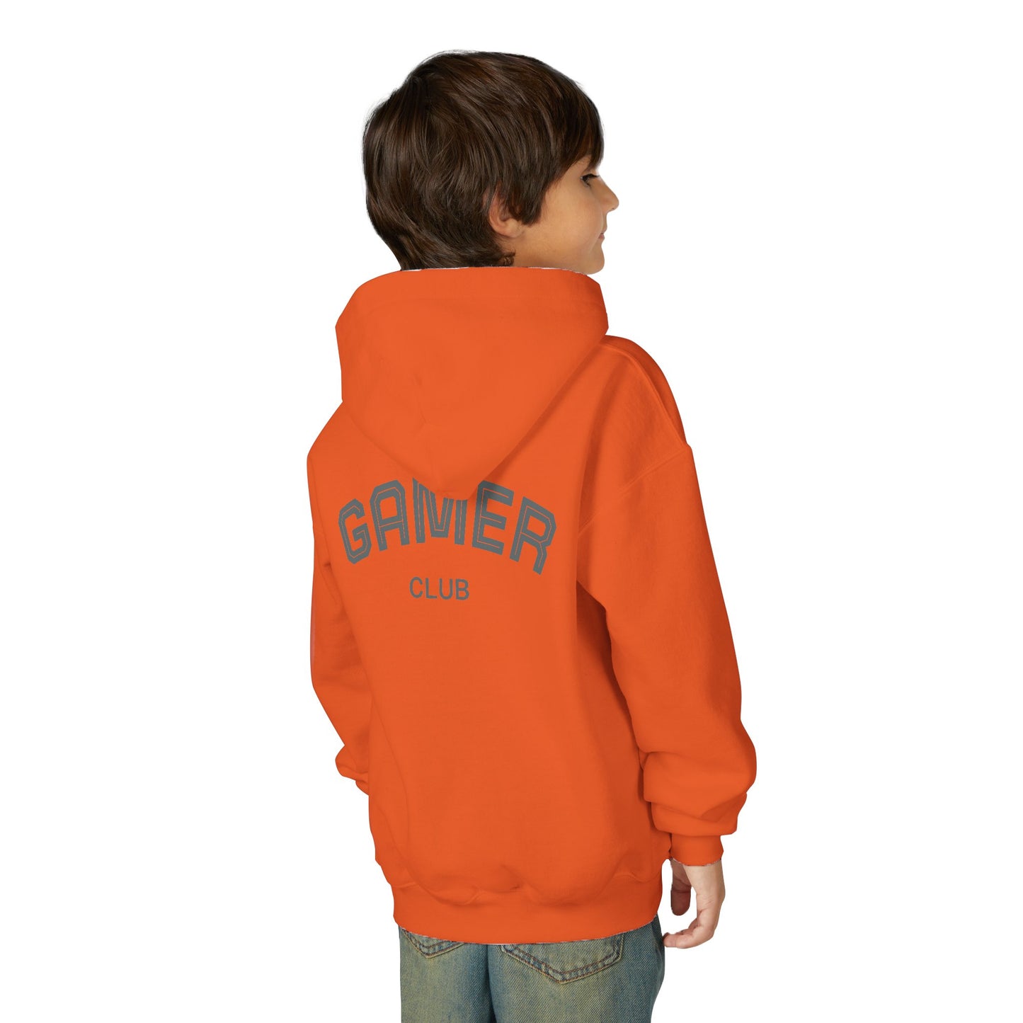 Gamer Club Youth Hoodie | Cool Gift for Gamers | Video Game Sweatshirt | Perfect for Birthdays & Holidays | Casual Comfort