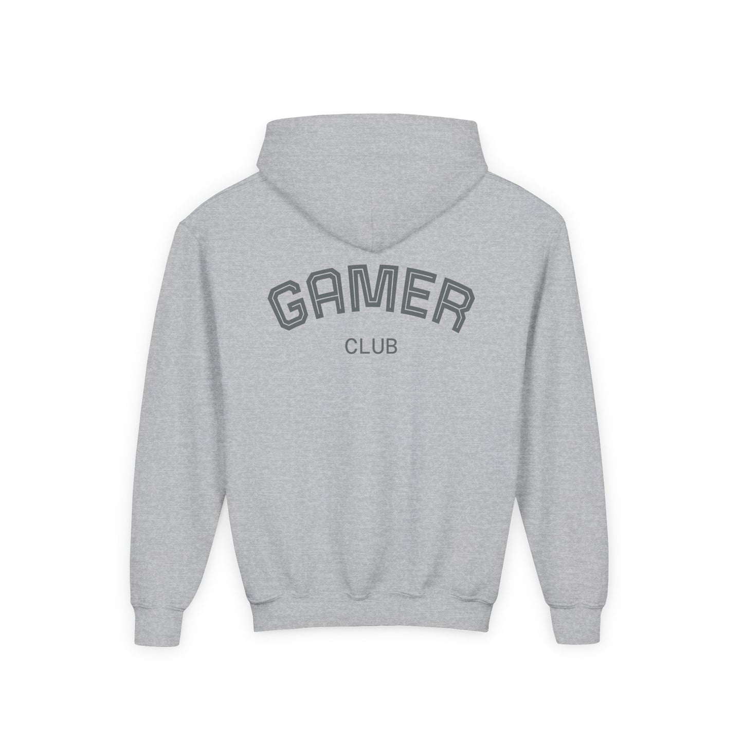 Gamer Club Youth Hoodie | Cool Gift for Gamers | Video Game Sweatshirt | Perfect for Birthdays & Holidays | Casual Comfort