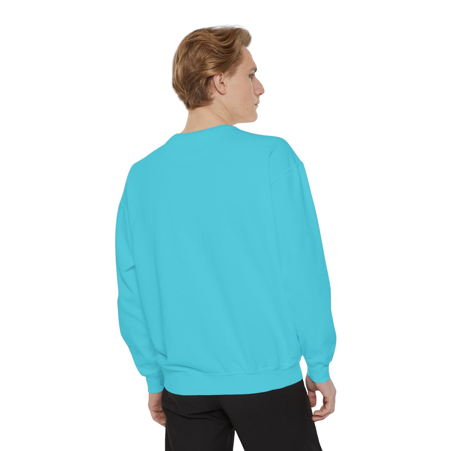 California Vibes Garment-Dyed Sweatshirt, Cozy Unisex Sweatshirt, Summer Apparel, Travel Gift, Beachwear, Casual Outfit