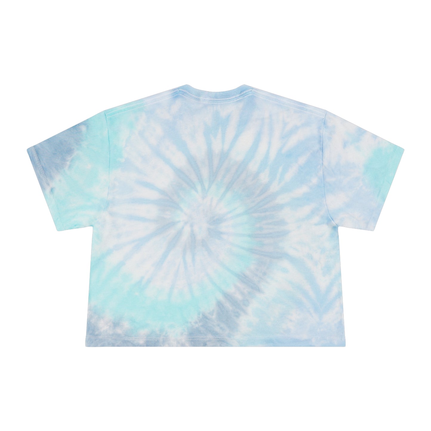 Grateful Women's Tie-Dye Crop Tee, Boho Chic Top, Summer Fashion, Gift for Her, Relaxed Fit Shirt