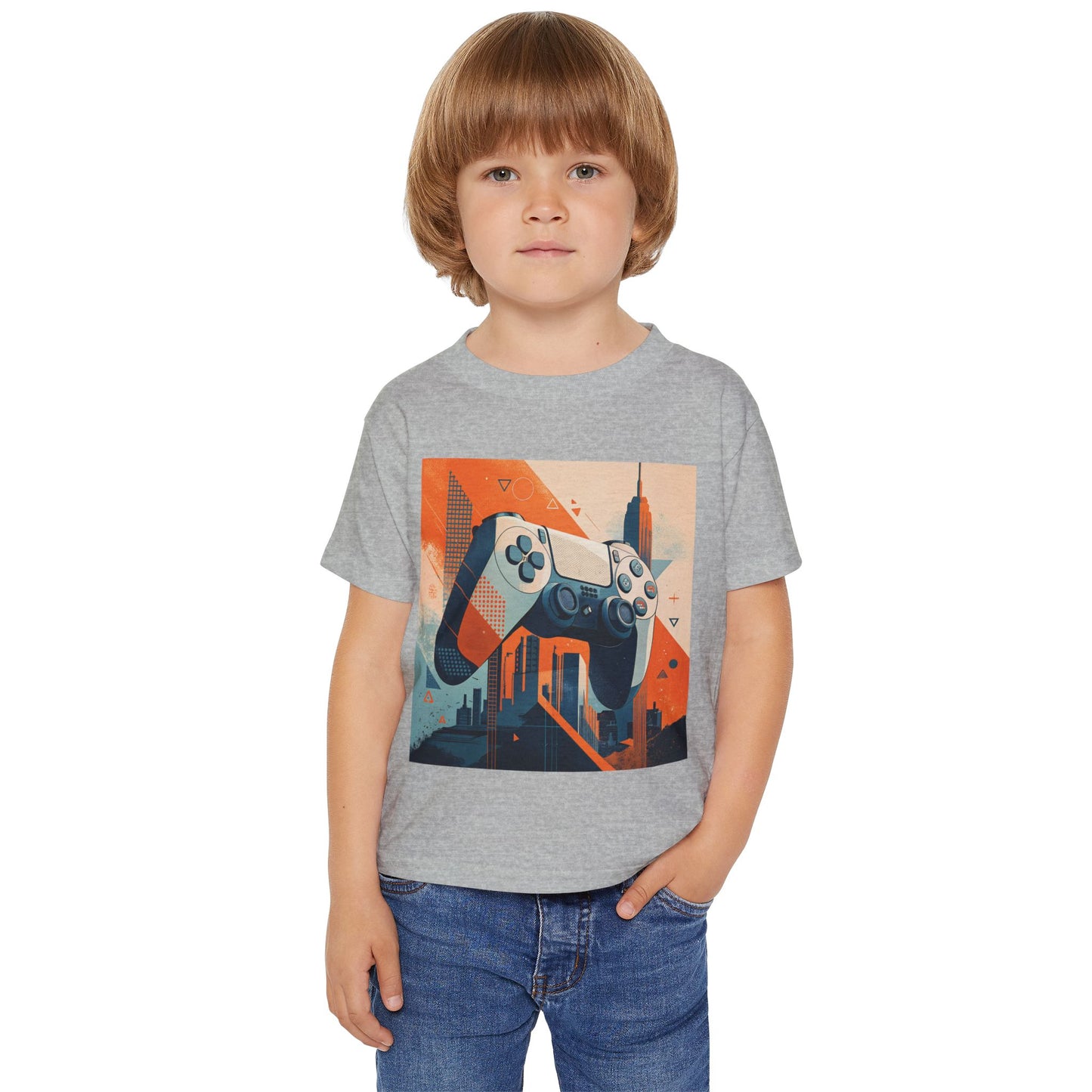 Gamer Toddler T-Shirt, Playful Gift for Kids, Video Game Outfit, Birthday Gift, Fun Gaming Apparel