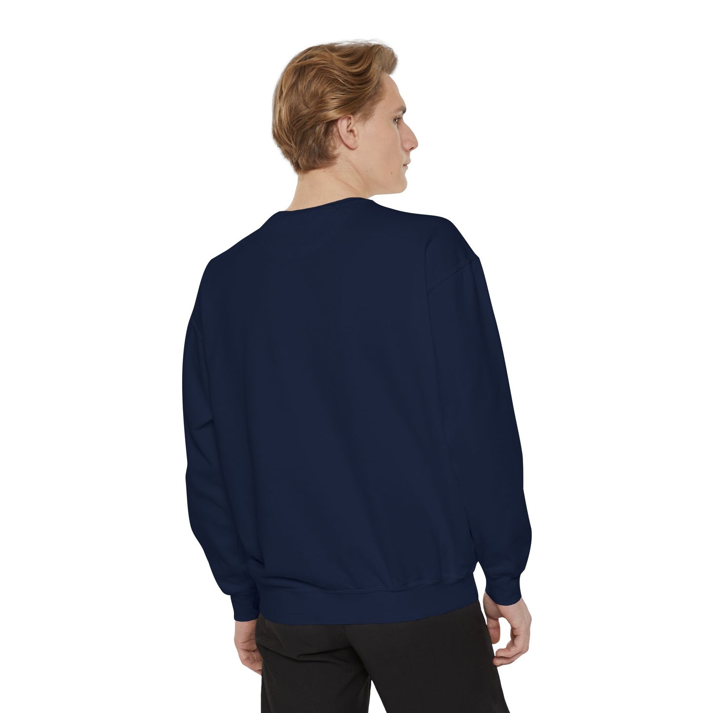 California Vibes Garment-Dyed Sweatshirt, Cozy Unisex Sweatshirt, Summer Apparel, Travel Gift, Beachwear, Casual Outfit