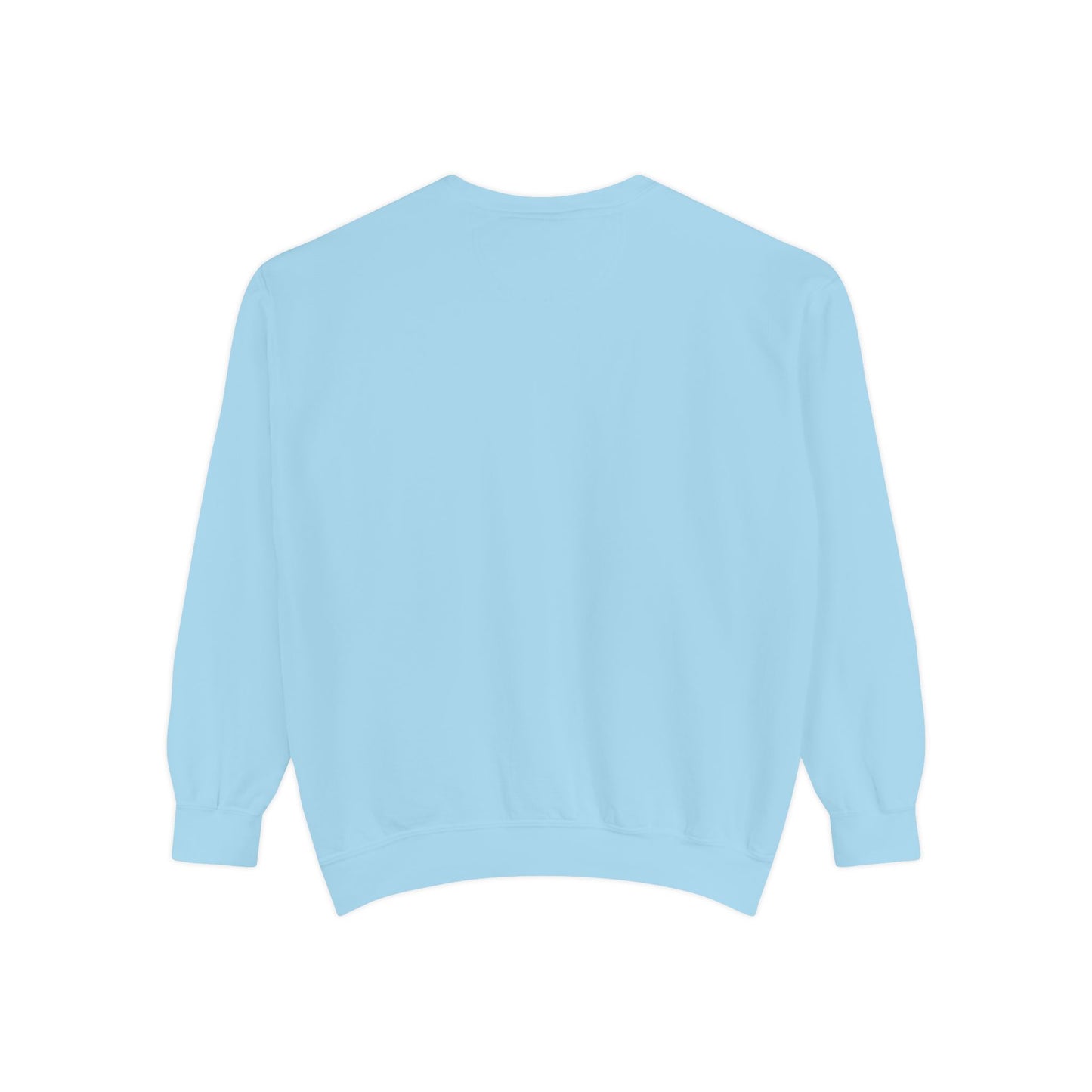 California Vibes Garment-Dyed Sweatshirt, Cozy Unisex Sweatshirt, Summer Apparel, Travel Gift, Beachwear, Casual Outfit