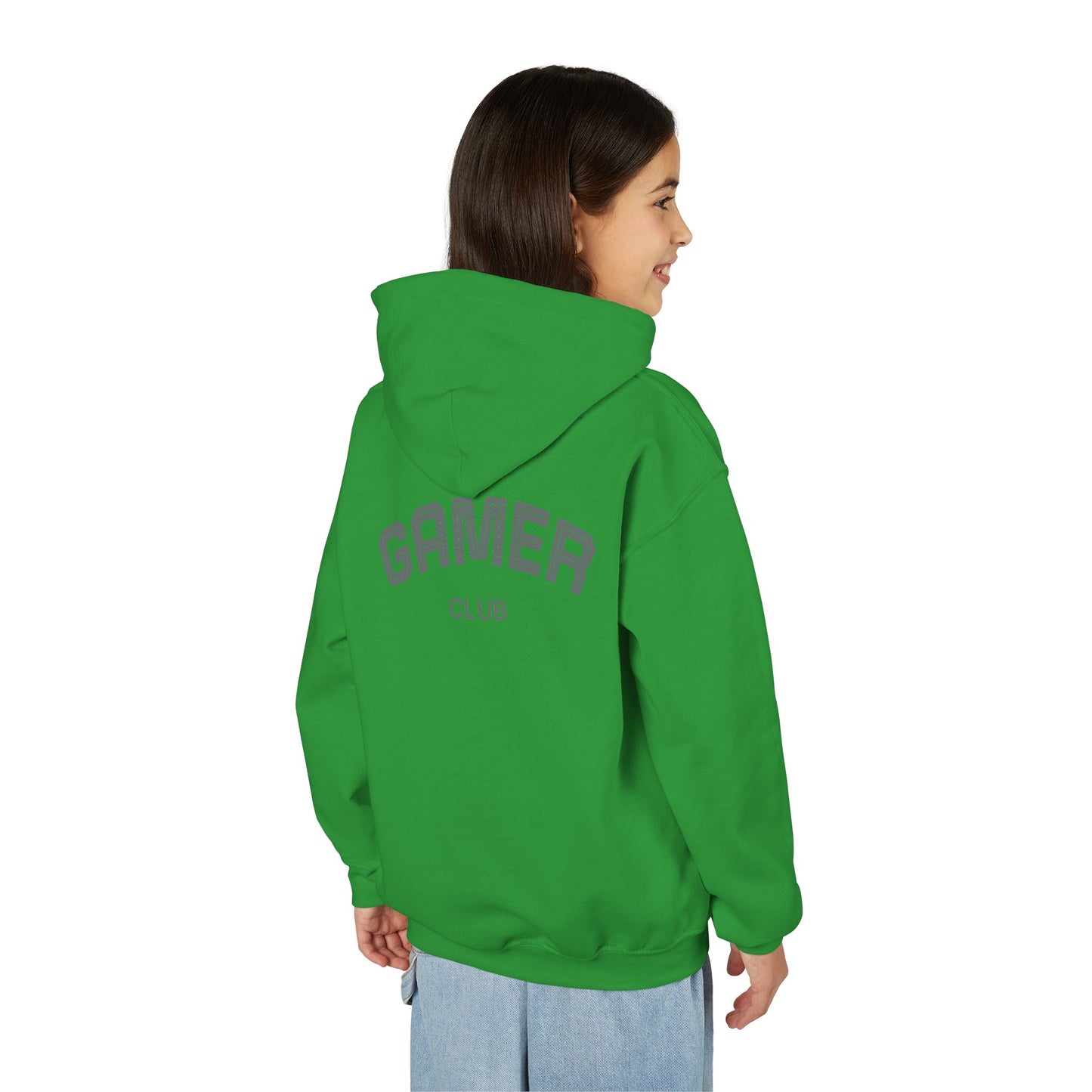Gamer Club Youth Hoodie | Cool Gift for Gamers | Video Game Sweatshirt | Perfect for Birthdays & Holidays | Casual Comfort