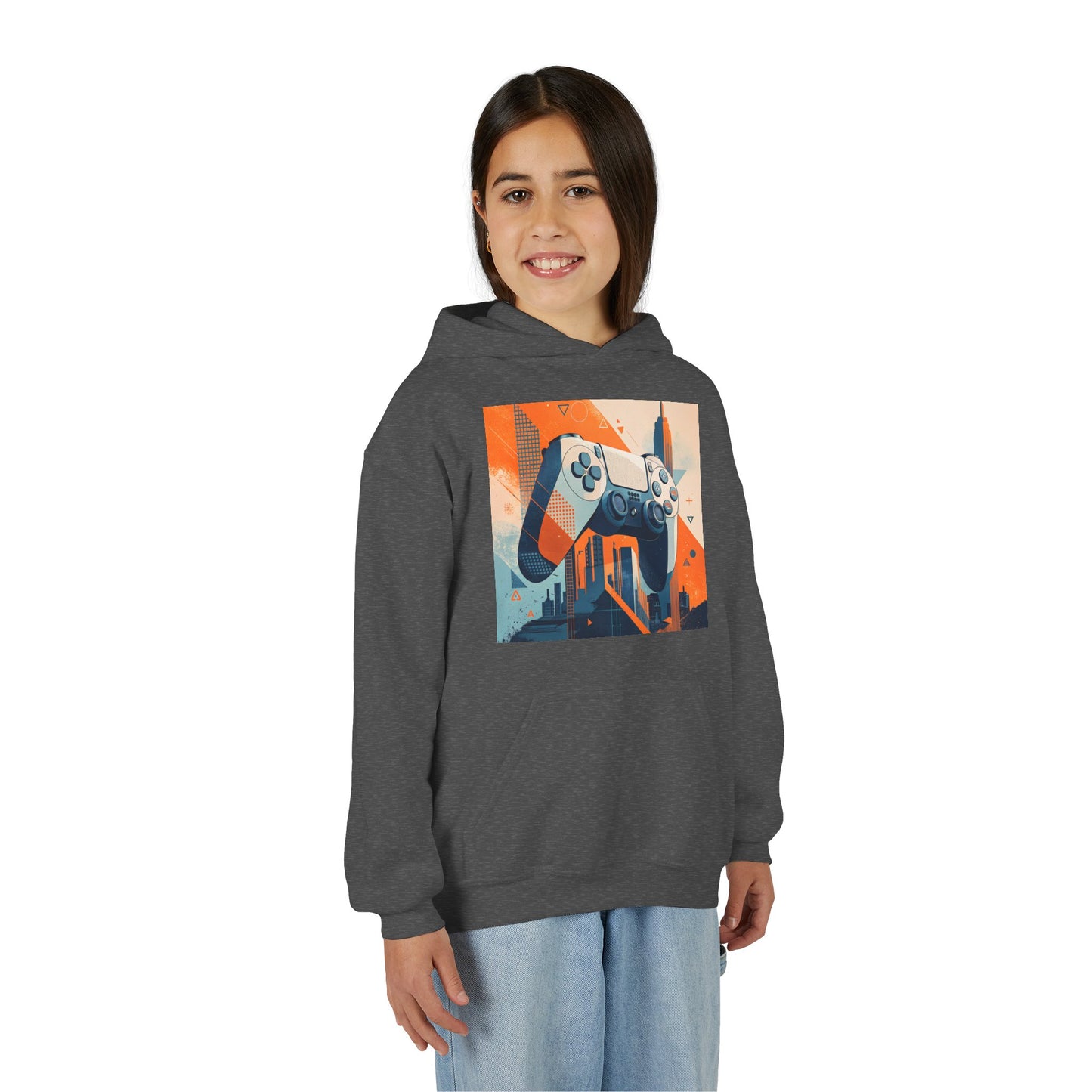 Gamer Club Youth Hoodie | Cool Gift for Gamers | Video Game Sweatshirt | Perfect for Birthdays & Holidays | Casual Comfort