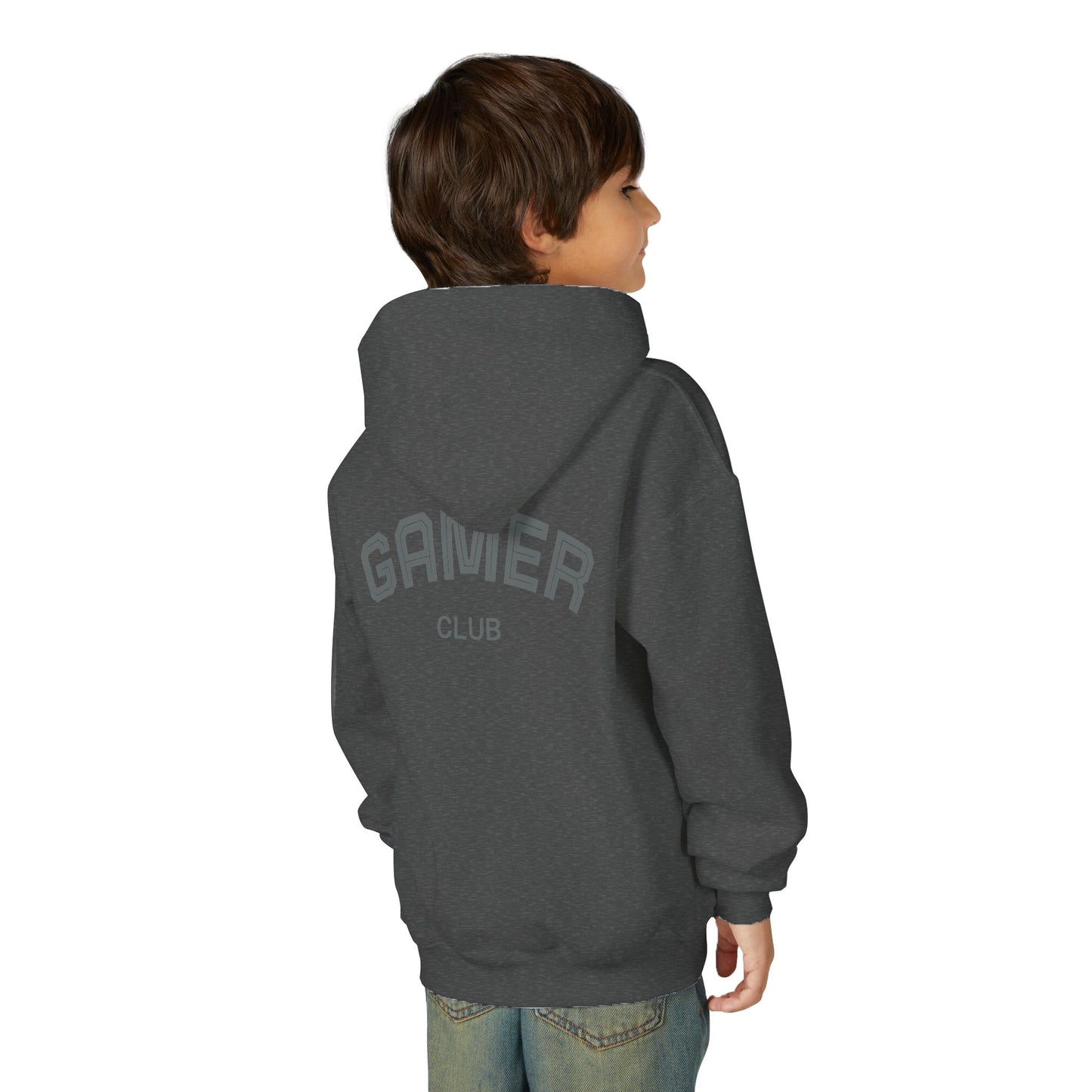 Gamer Club Youth Hoodie | Cool Gift for Gamers | Video Game Sweatshirt | Perfect for Birthdays & Holidays | Casual Comfort