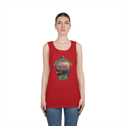 Los Angeles Vintage Graphic Tank Top, Casual Summer Wear, Beach Day Outfit, Vacation Apparel, Gift for Travelers