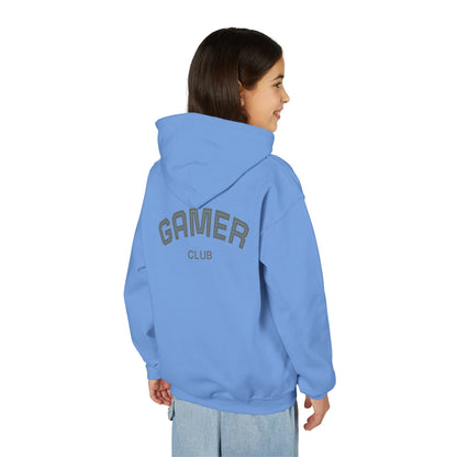 Gamer Club Youth Hoodie | Cool Gift for Gamers | Video Game Sweatshirt | Perfect for Birthdays & Holidays | Casual Comfort