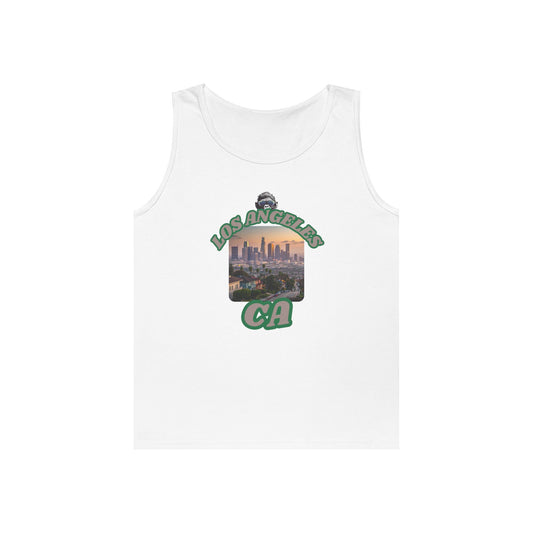 Los Angeles Vintage Graphic Tank Top, Casual Summer Wear, Beach Day Outfit, Vacation Apparel, Gift for Travelers