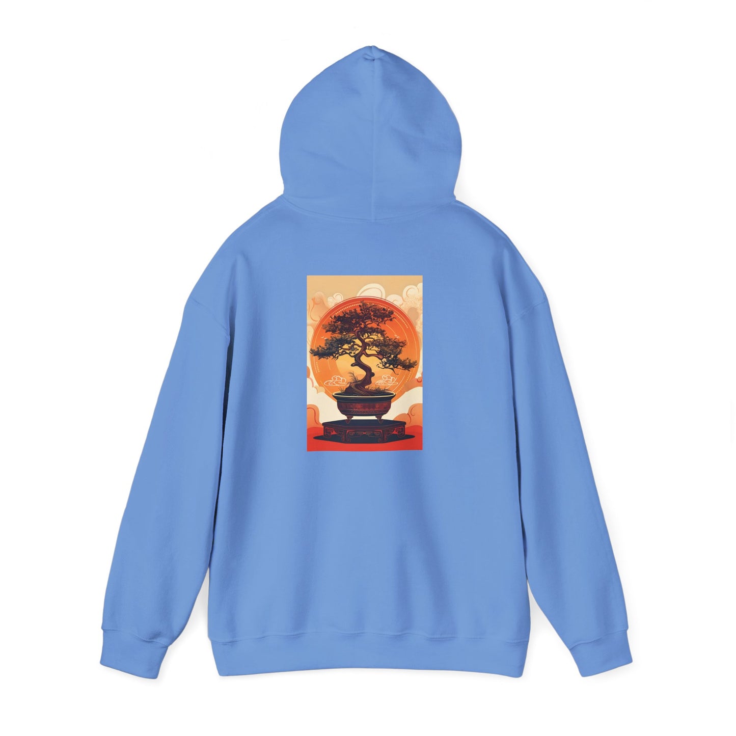 Oriental Tree Unisex Hoodie, Cozy Sweatshirt, Gift for Nature Lovers, Autumn Fashion, Casual Wear, Unique Graphic Apparel
