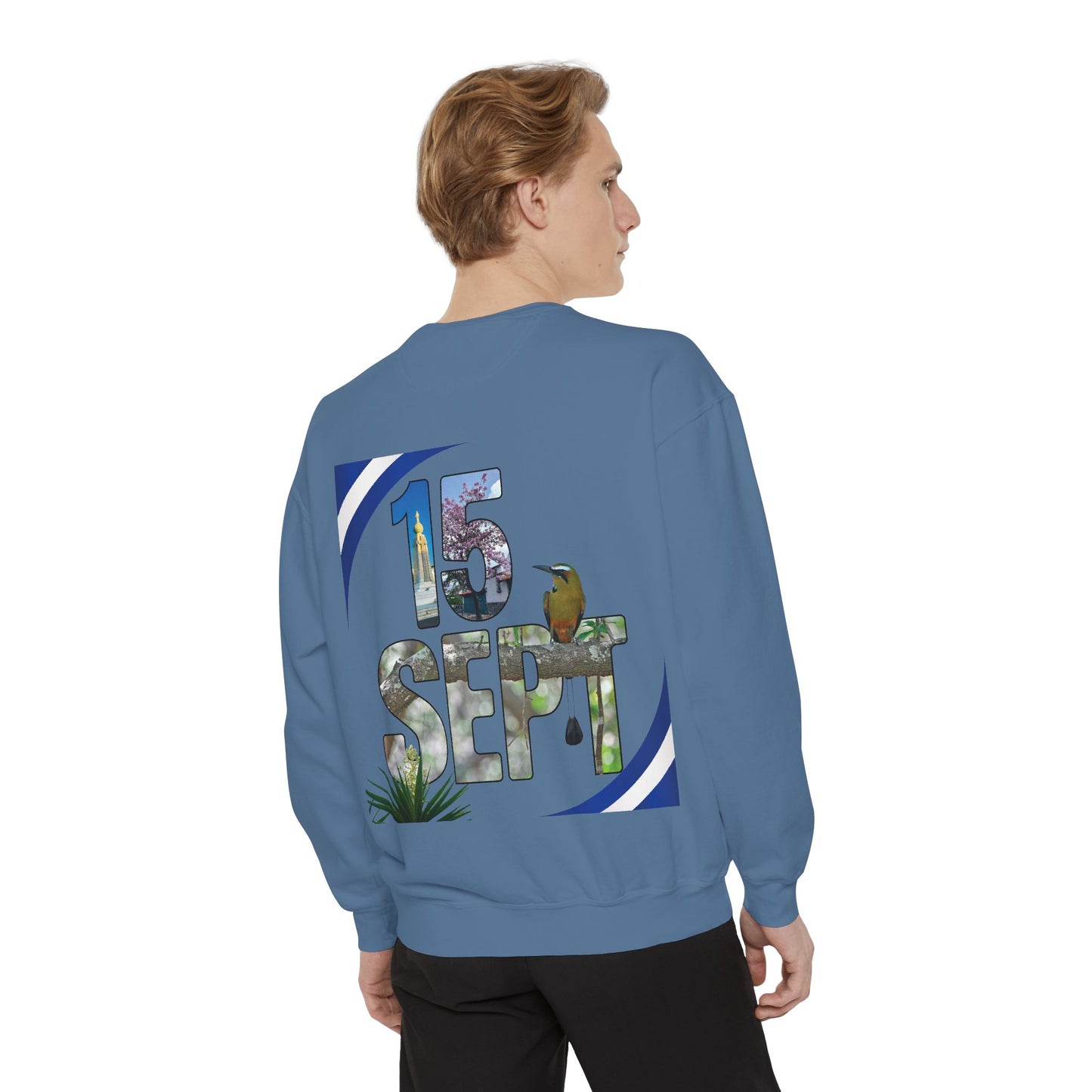 Celebrate El Salvador Independence- Unisex Garment-Dyed Sweatshirt, Comfy Sweatshirt, Gift for Independence Day, Cozy Hoodie, National Pride Wear, [...]