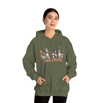 Dog Lover Hooded Sweatshirt - Cozy Gift for Pet Owners, Animal Lover Apparel, Casual Style, Warm Hoodie for Dog Lovers