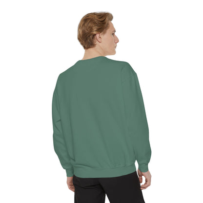 California Vibes Garment-Dyed Sweatshirt, Cozy Unisex Sweatshirt, Summer Apparel, Travel Gift, Beachwear, Casual Outfit