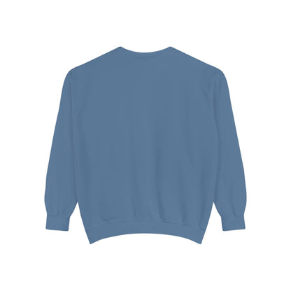 California Vibes Garment-Dyed Sweatshirt, Cozy Unisex Sweatshirt, Summer Apparel, Travel Gift, Beachwear, Casual Outfit
