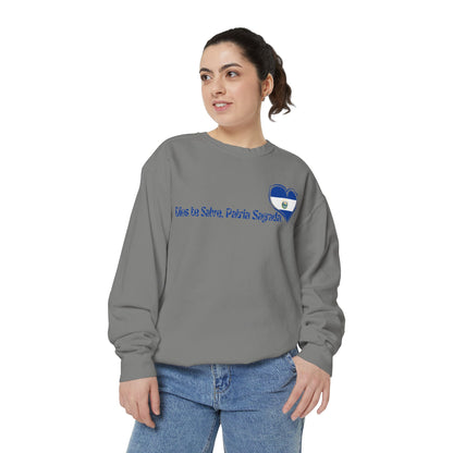 Celebrate El Salvador Independence- Unisex Garment-Dyed Sweatshirt, Comfy Sweatshirt, Gift for Independence Day, Cozy Hoodie, National Pride Wear, [...]