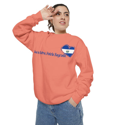 Celebrate El Salvador Independence- Unisex Garment-Dyed Sweatshirt, Comfy Sweatshirt, Gift for Independence Day, Cozy Hoodie, National Pride Wear, [...]