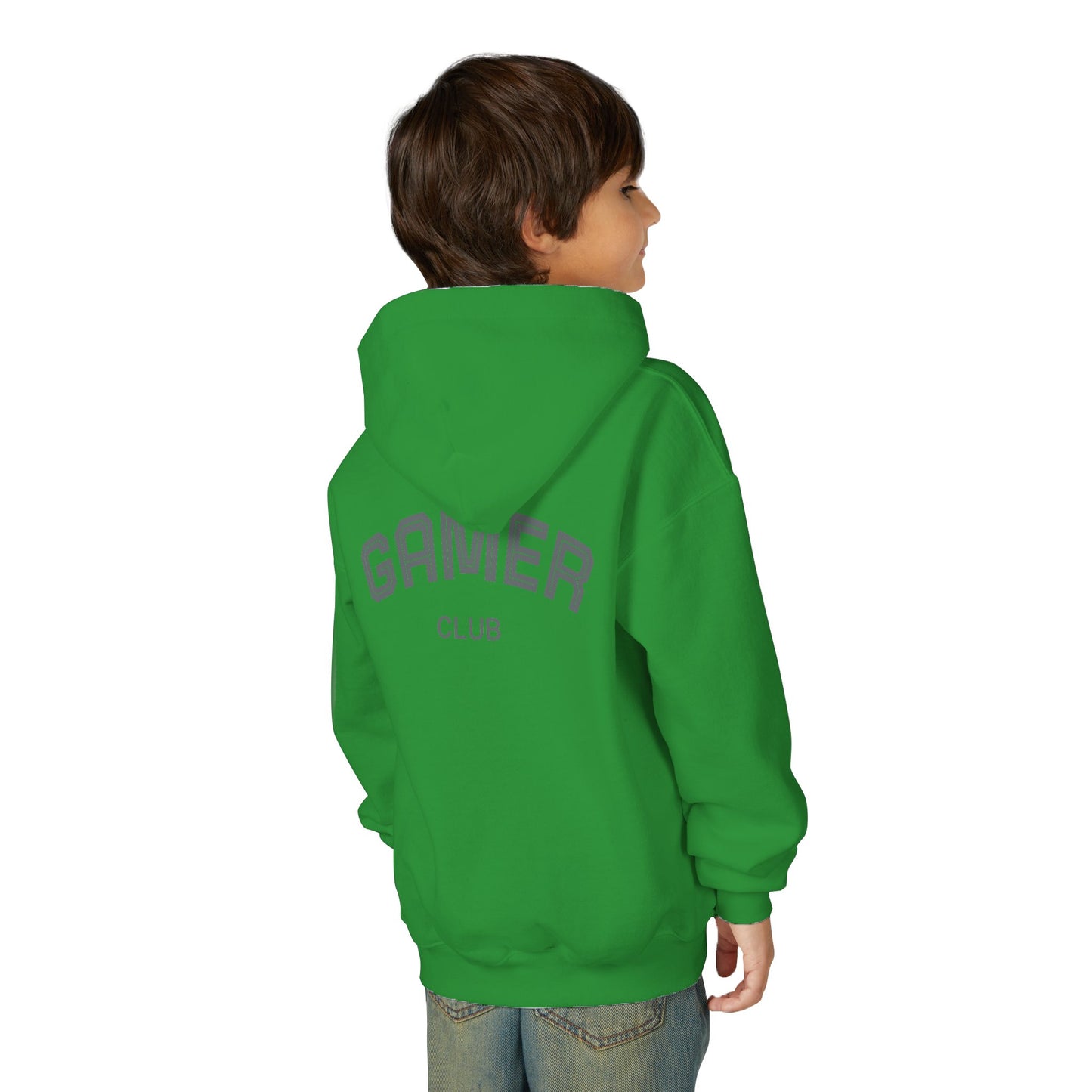 Gamer Club Youth Hoodie | Cool Gift for Gamers | Video Game Sweatshirt | Perfect for Birthdays & Holidays | Casual Comfort