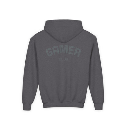 Gamer Club Youth Hoodie | Cool Gift for Gamers | Video Game Sweatshirt | Perfect for Birthdays & Holidays | Casual Comfort