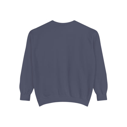 California Vibes Garment-Dyed Sweatshirt, Cozy Unisex Sweatshirt, Summer Apparel, Travel Gift, Beachwear, Casual Outfit