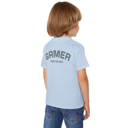 Gamer Toddler T-Shirt, Playful Gift for Kids, Video Game Outfit, Birthday Gift, Fun Gaming Apparel