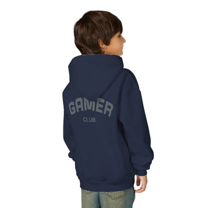Gamer Club Youth Hoodie | Cool Gift for Gamers | Video Game Sweatshirt | Perfect for Birthdays & Holidays | Casual Comfort