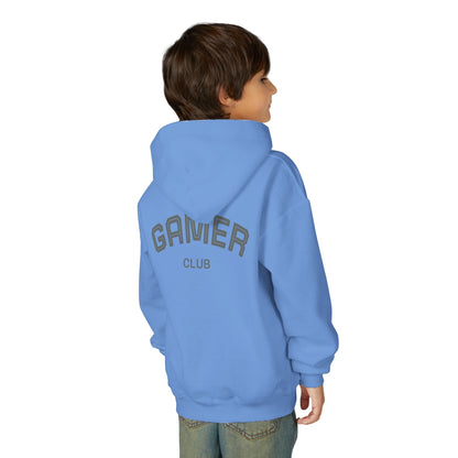 Gamer Club Youth Hoodie | Cool Gift for Gamers | Video Game Sweatshirt | Perfect for Birthdays & Holidays | Casual Comfort
